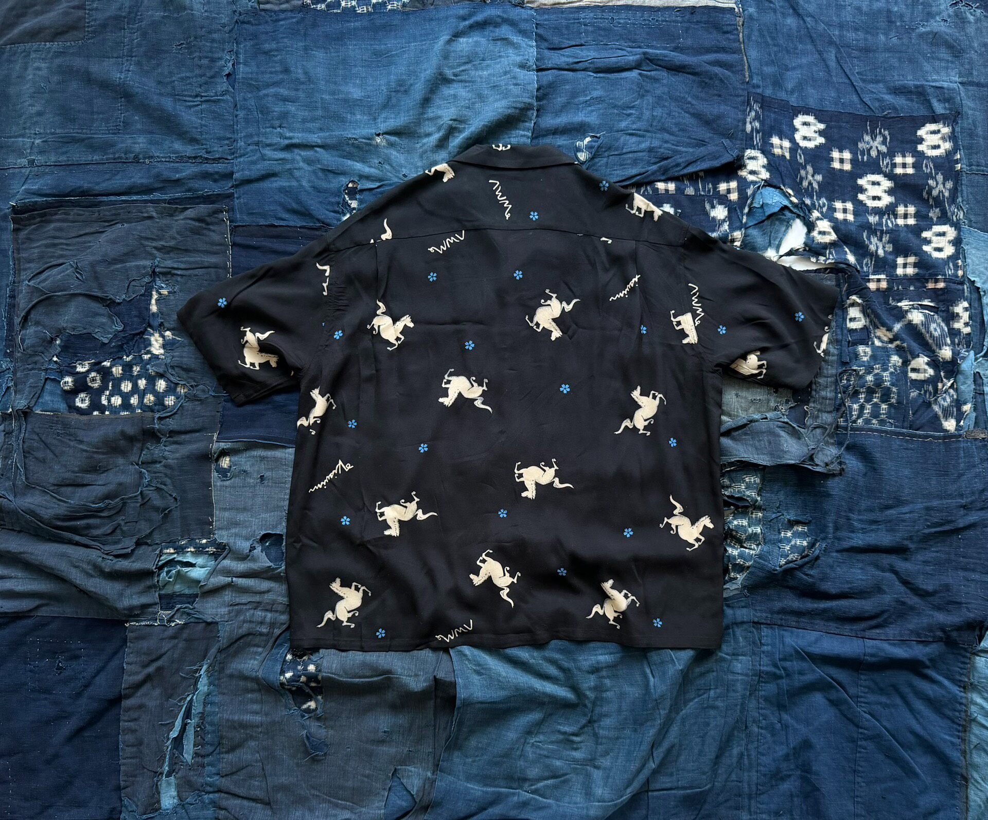 Visvim 26SS Crosby Short Sleeve Shirt — detail