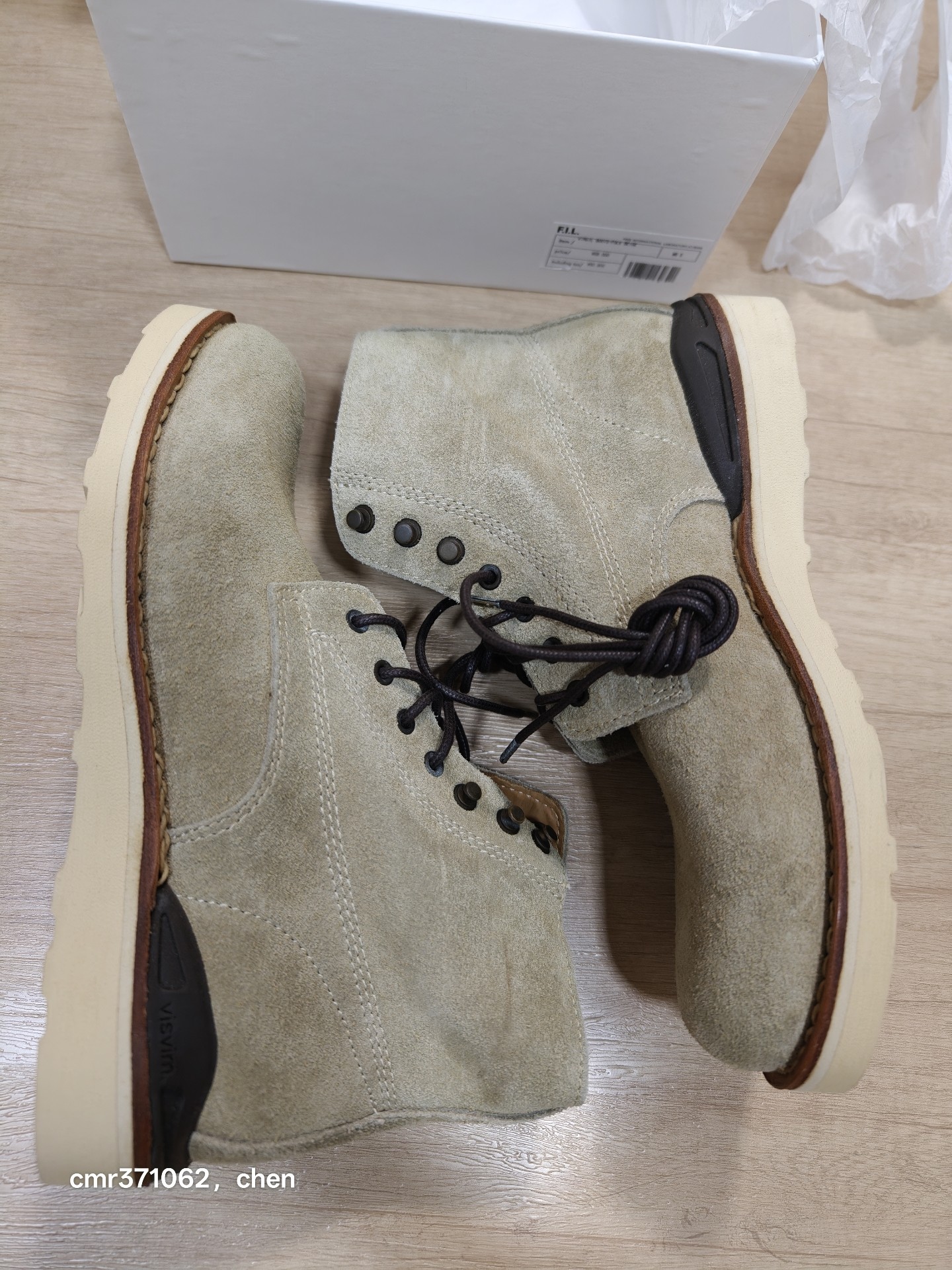 Visvim 11AW Virgil Folk Boots — back