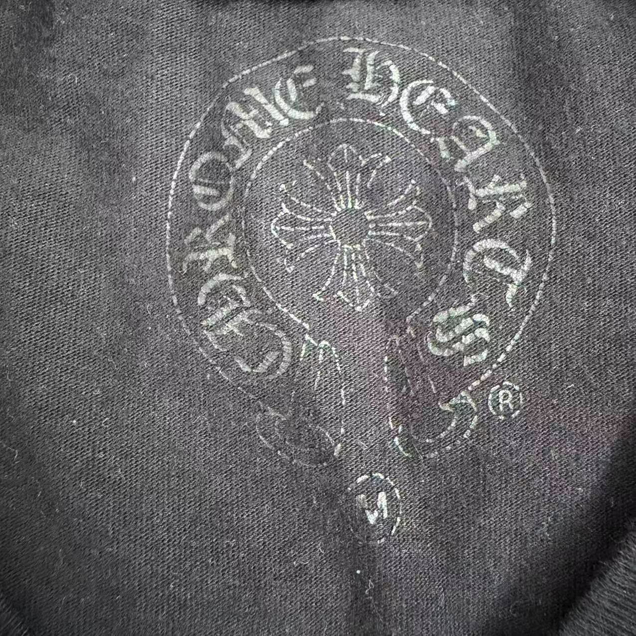 Chrome Hearts Black Short-Sleeve T-Shirt — detail