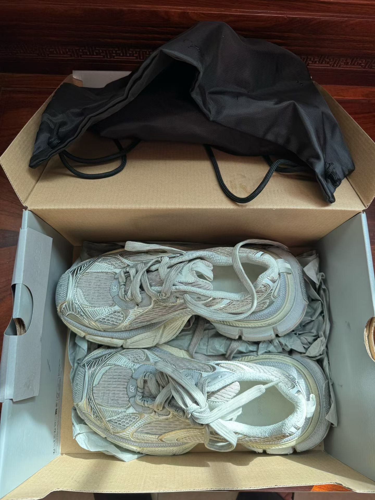 Balenciaga 3XL Gray Sneakers