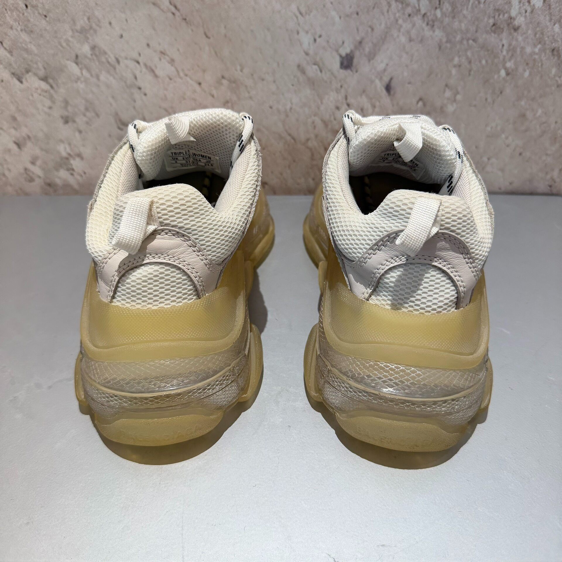 Balenciaga Triple S Sneakers — label