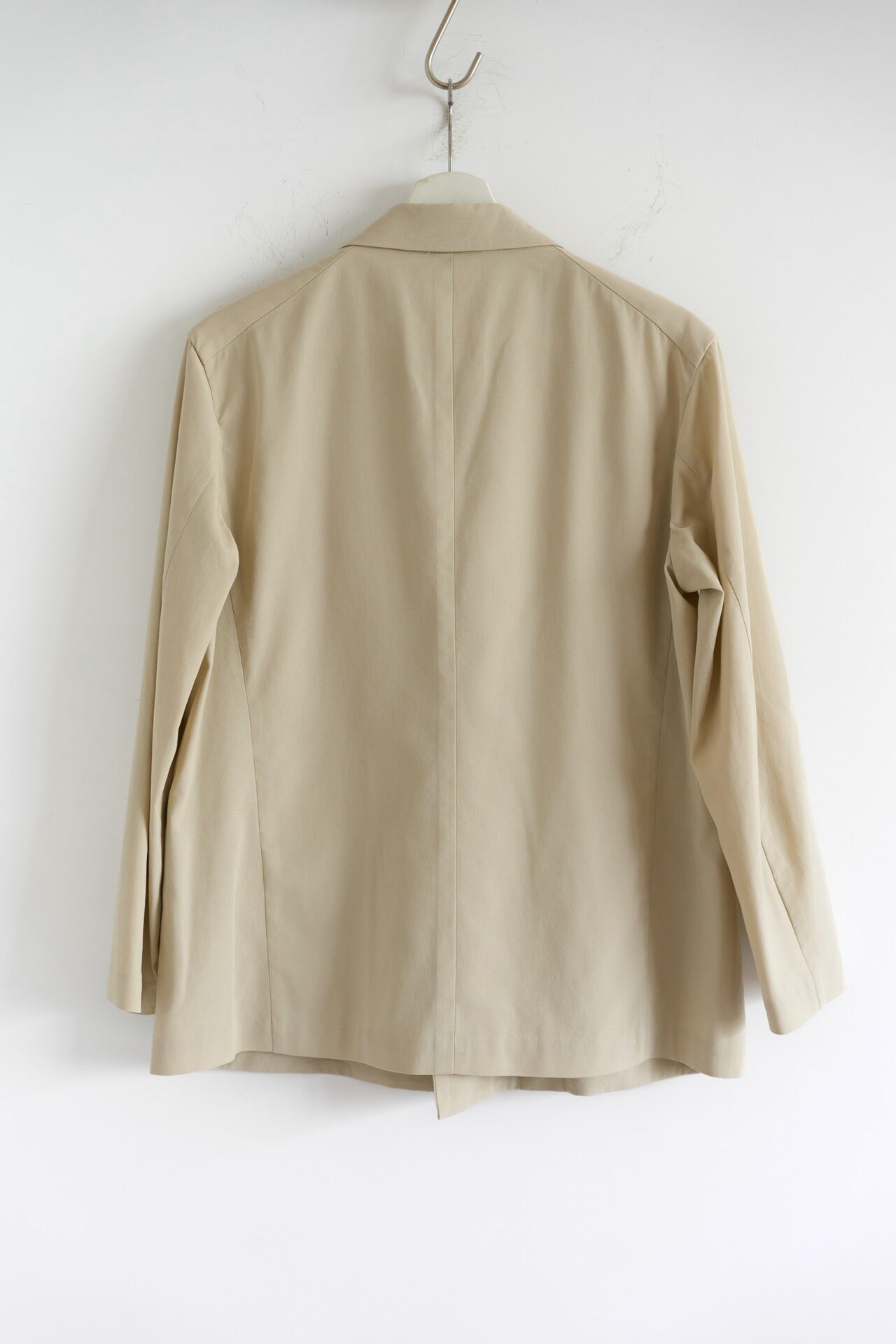 Auralee Minimalist Double-Breasted Blazer — front