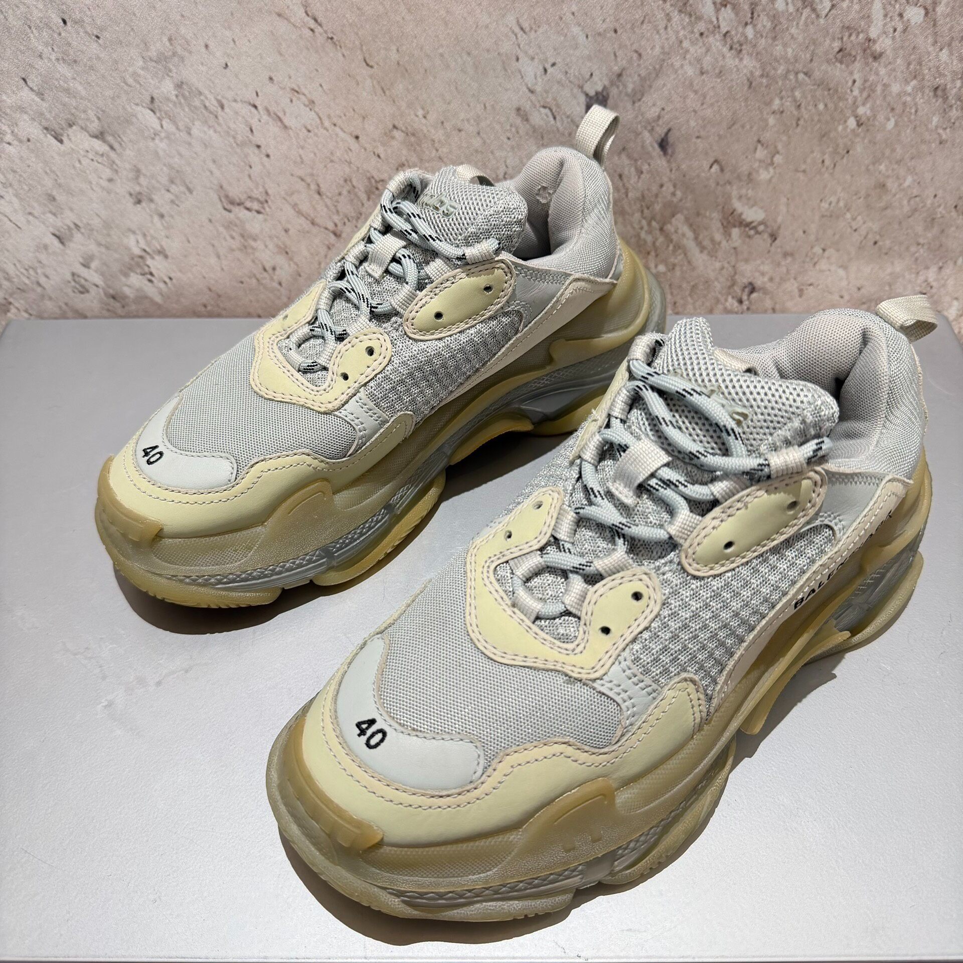 Balenciaga Triple S Gray Size 40