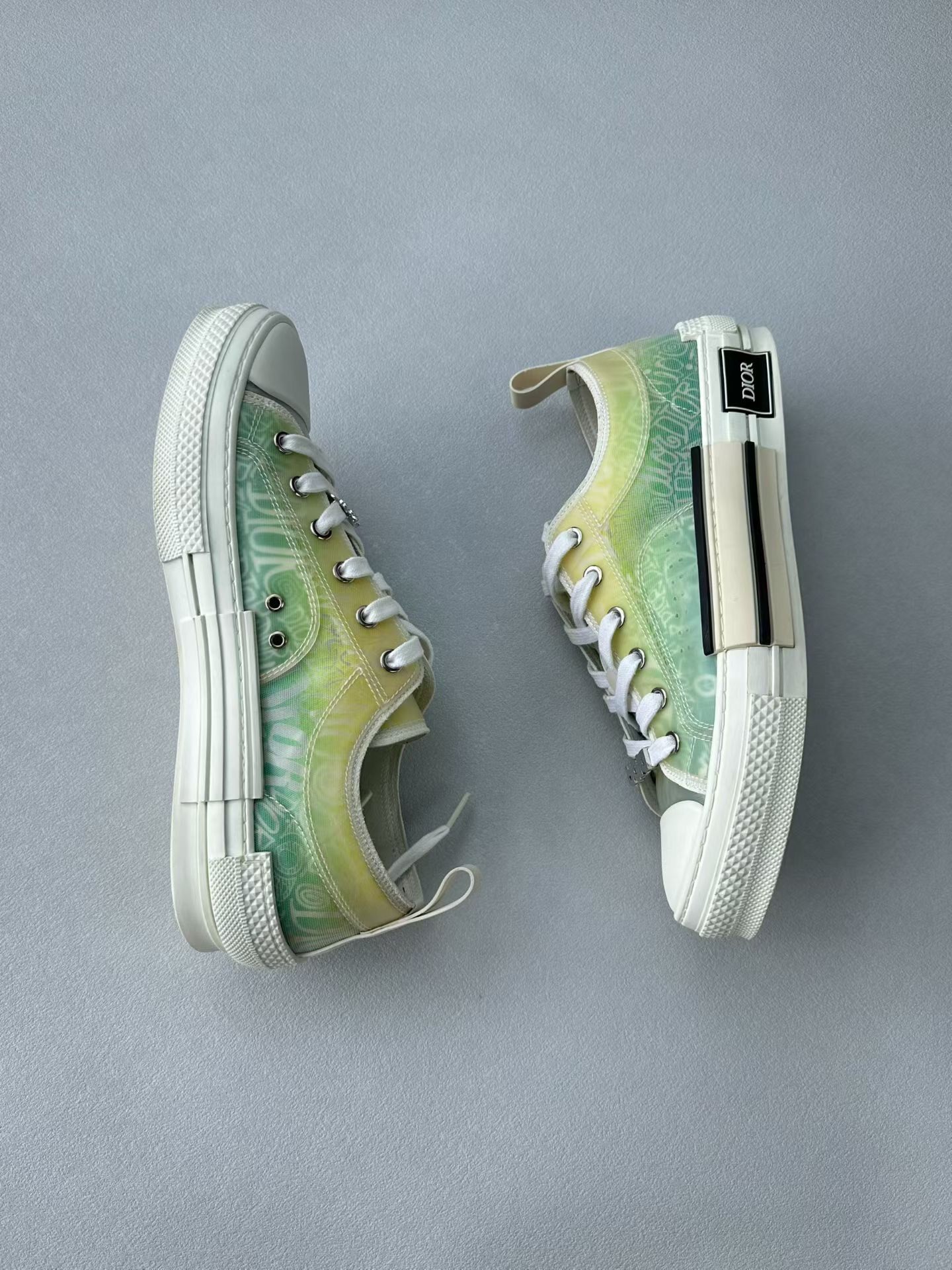 Dior x Stussy Low-Top Sneakers — back