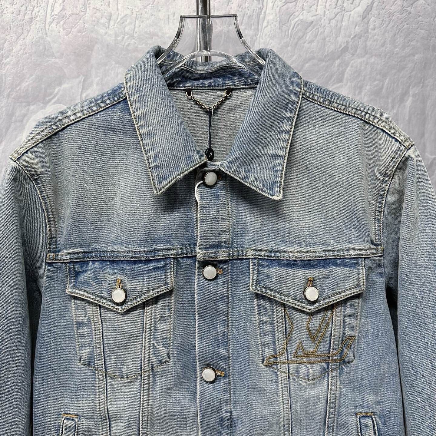 Louis Vuitton SS25 Denim Jacket — front