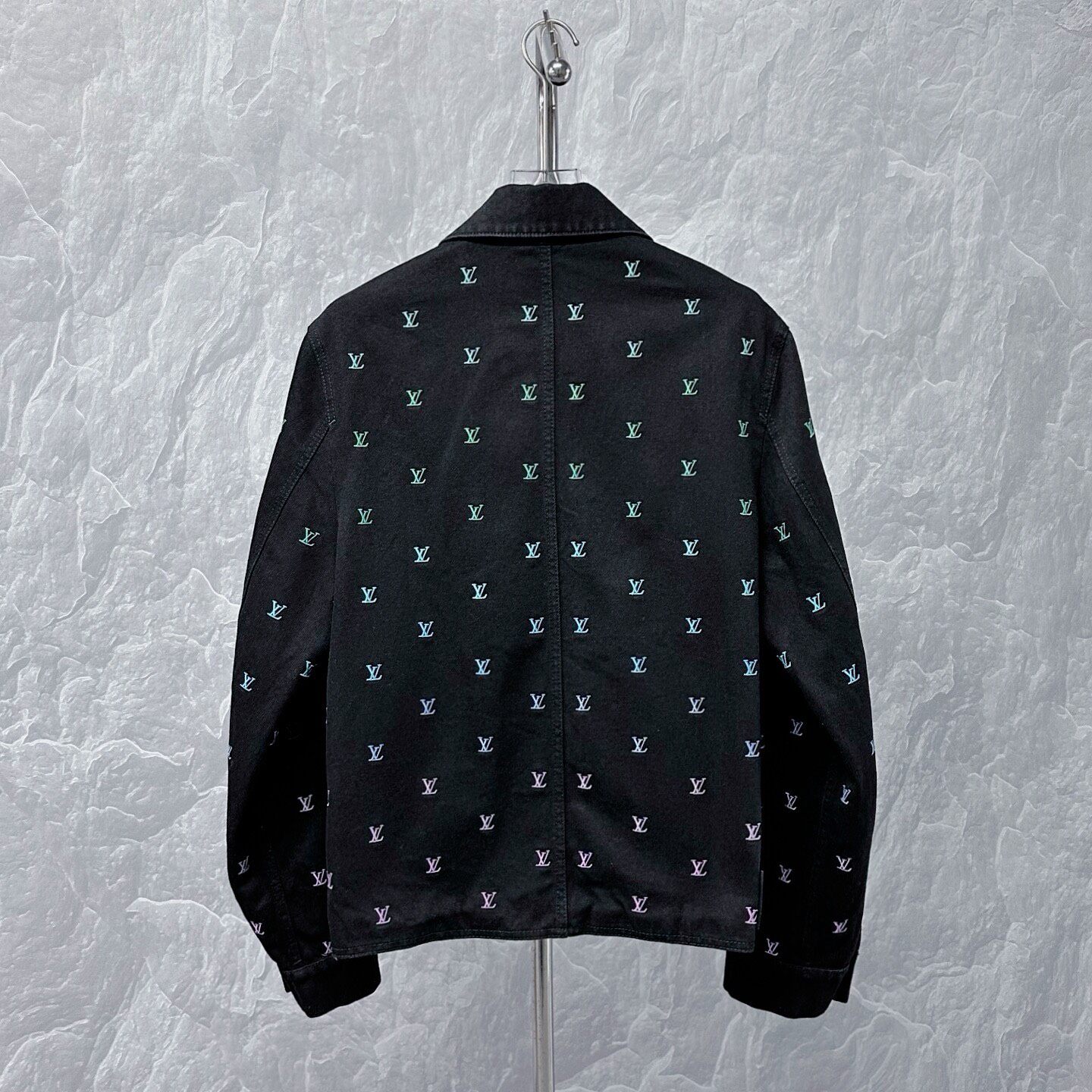 Louis Vuitton FW25 Gradient Denim Jacket — back