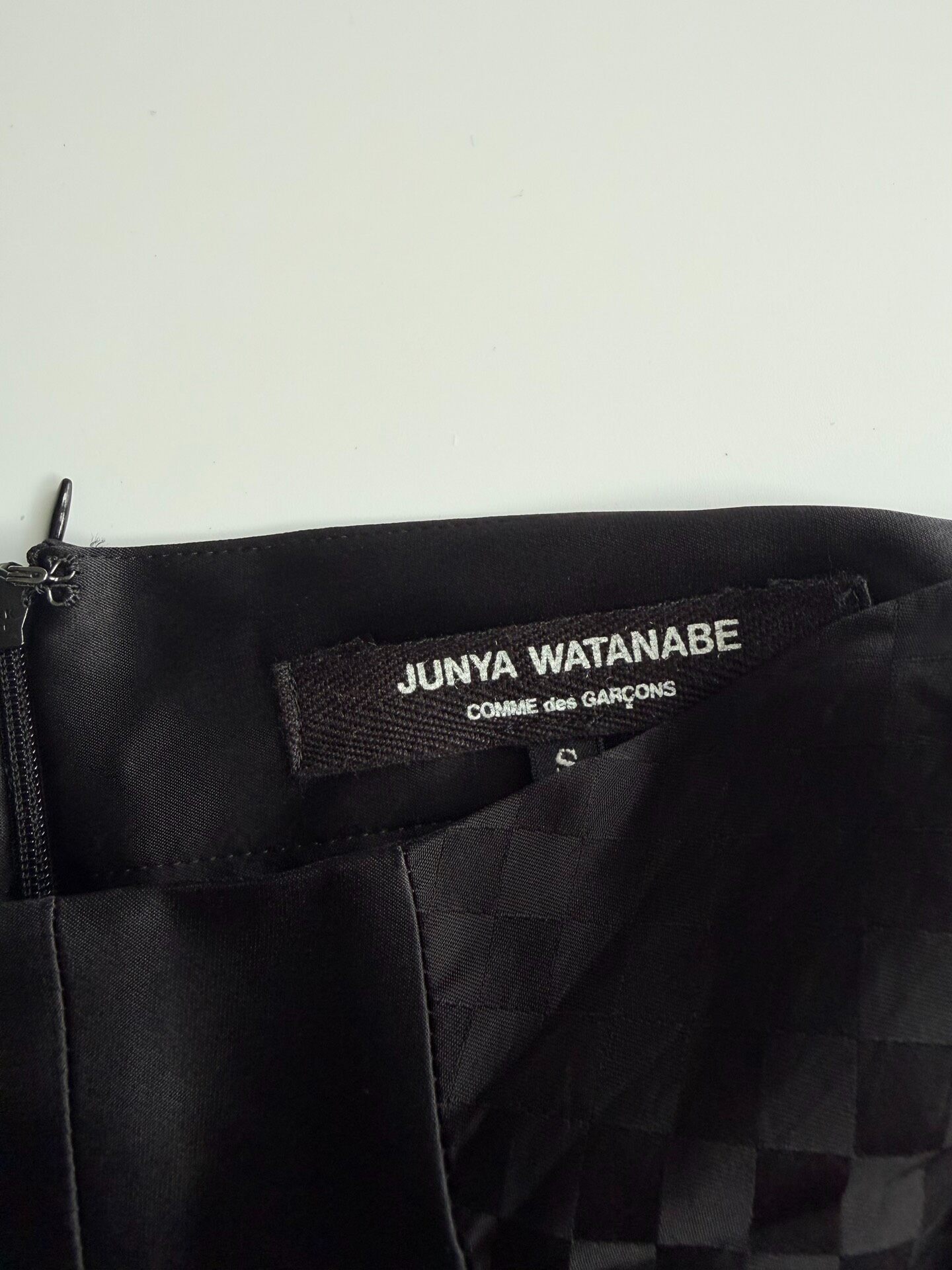 Junya Watanabe 06SS Fish Tail Pleated Skirt — detail