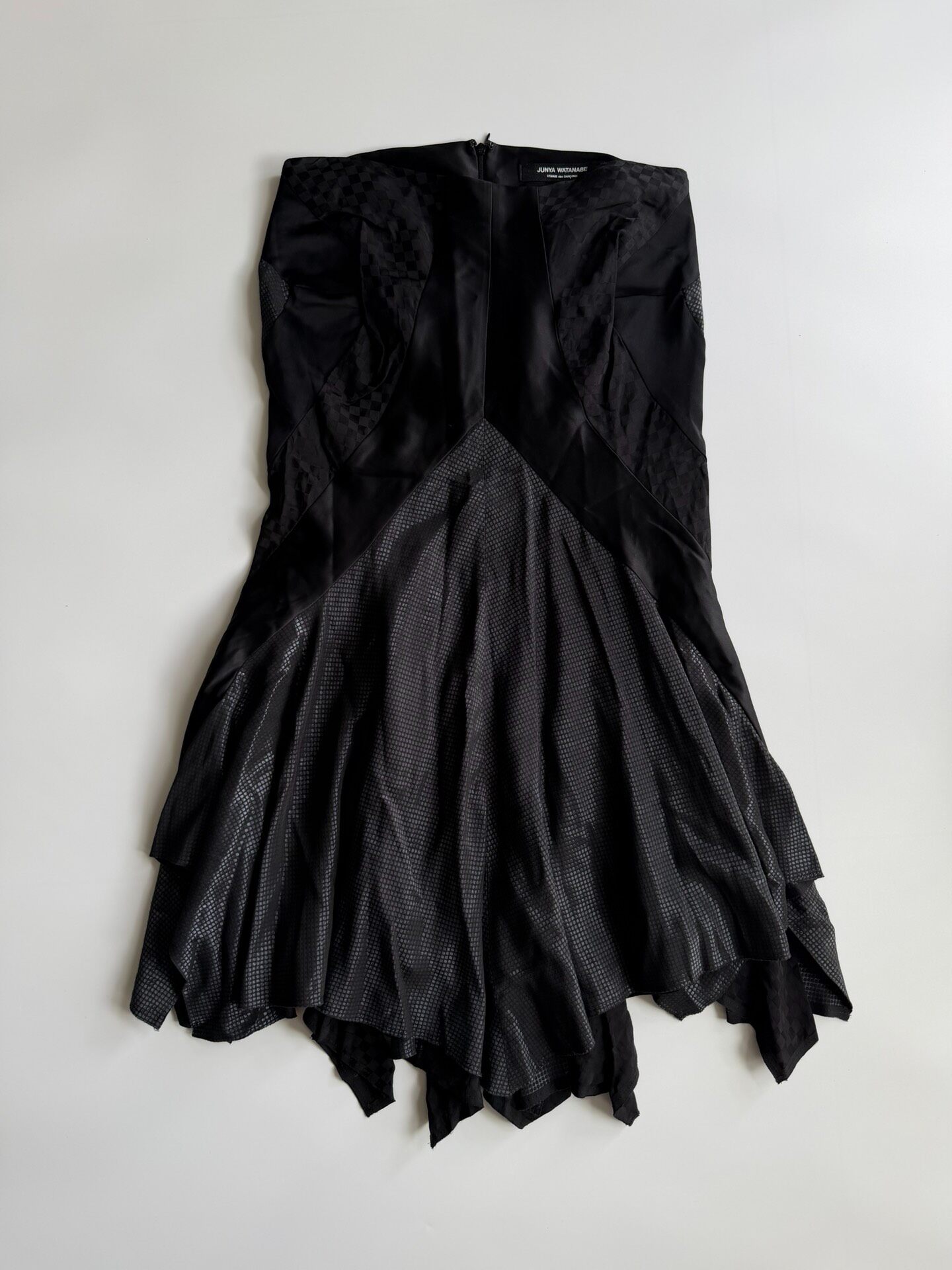 Junya Watanabe 06SS Fish Tail Pleated Skirt — front
