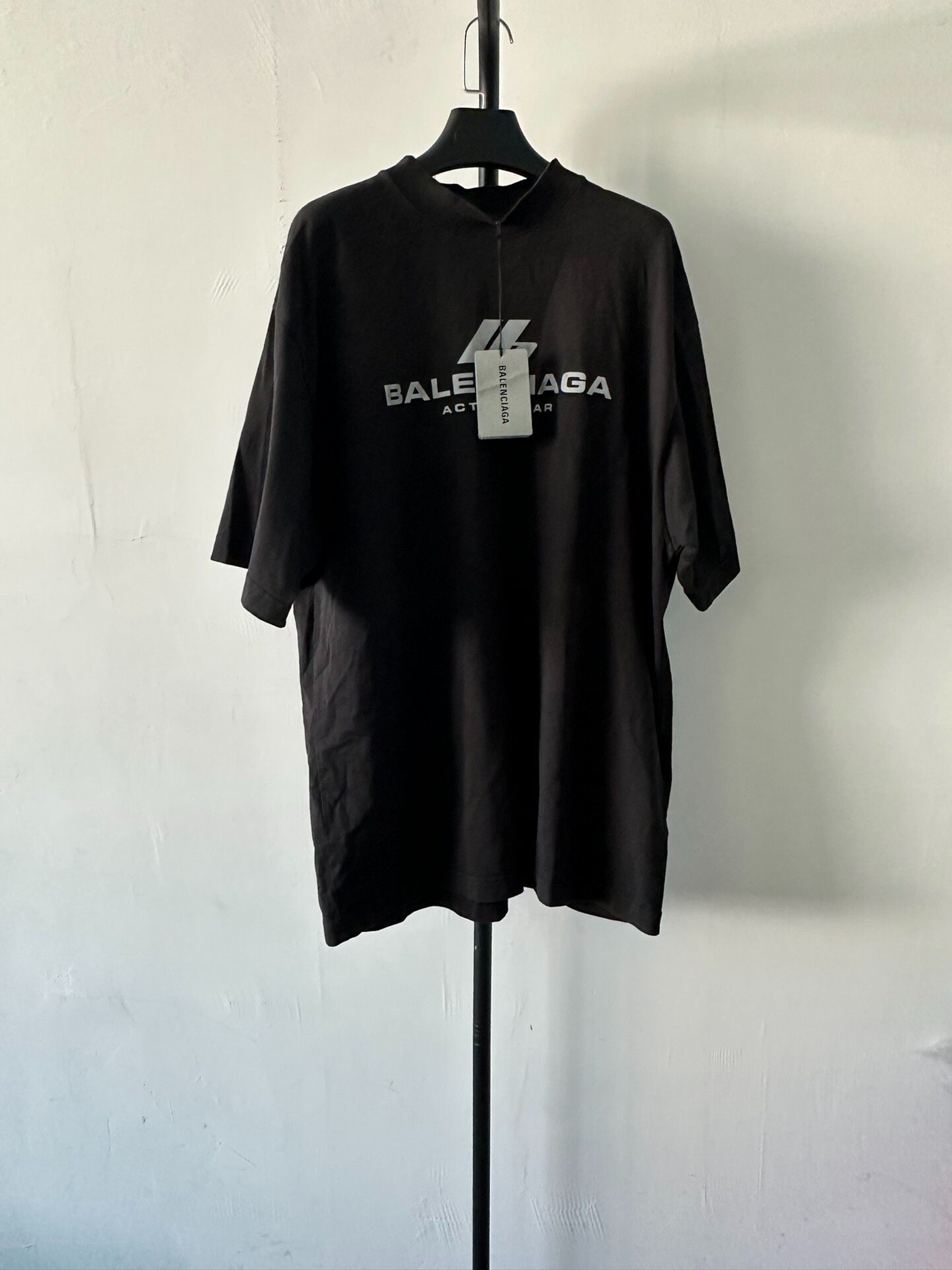 Balenciaga Logo Print Activewear T-Shirt