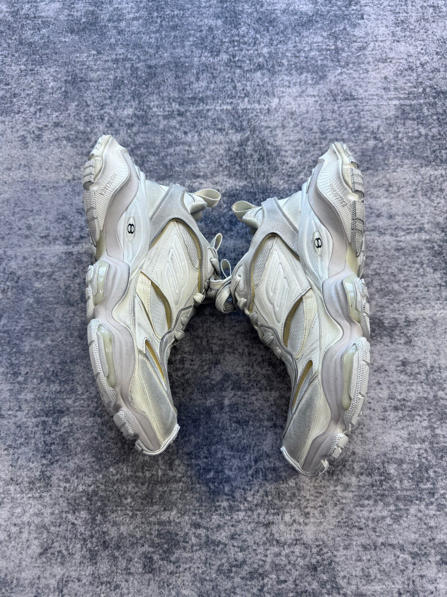Balenciaga Gray Cargo Dad Sneakers 39 — back