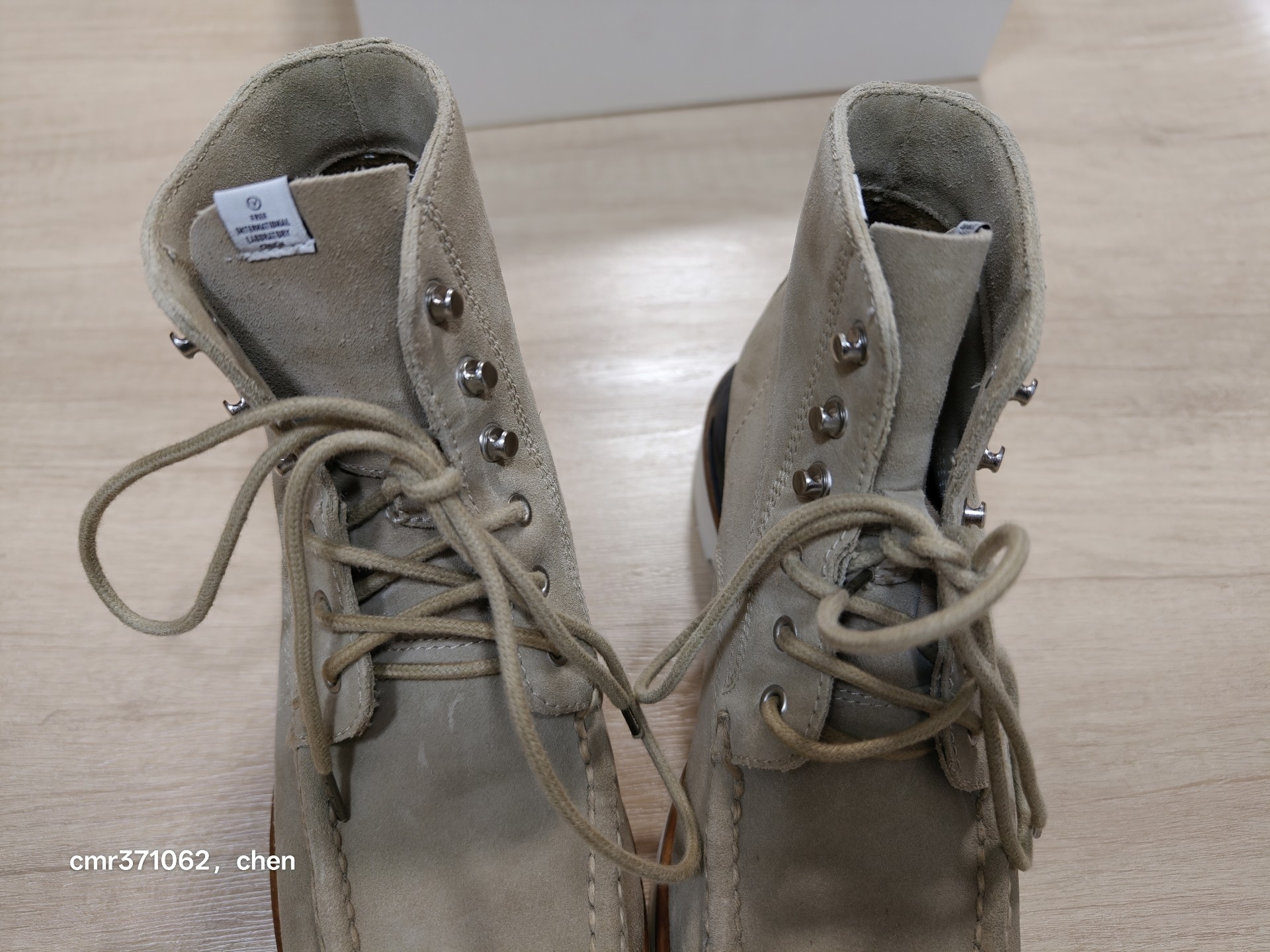 Visvim Virgil Moc Toe Suede Boots — front