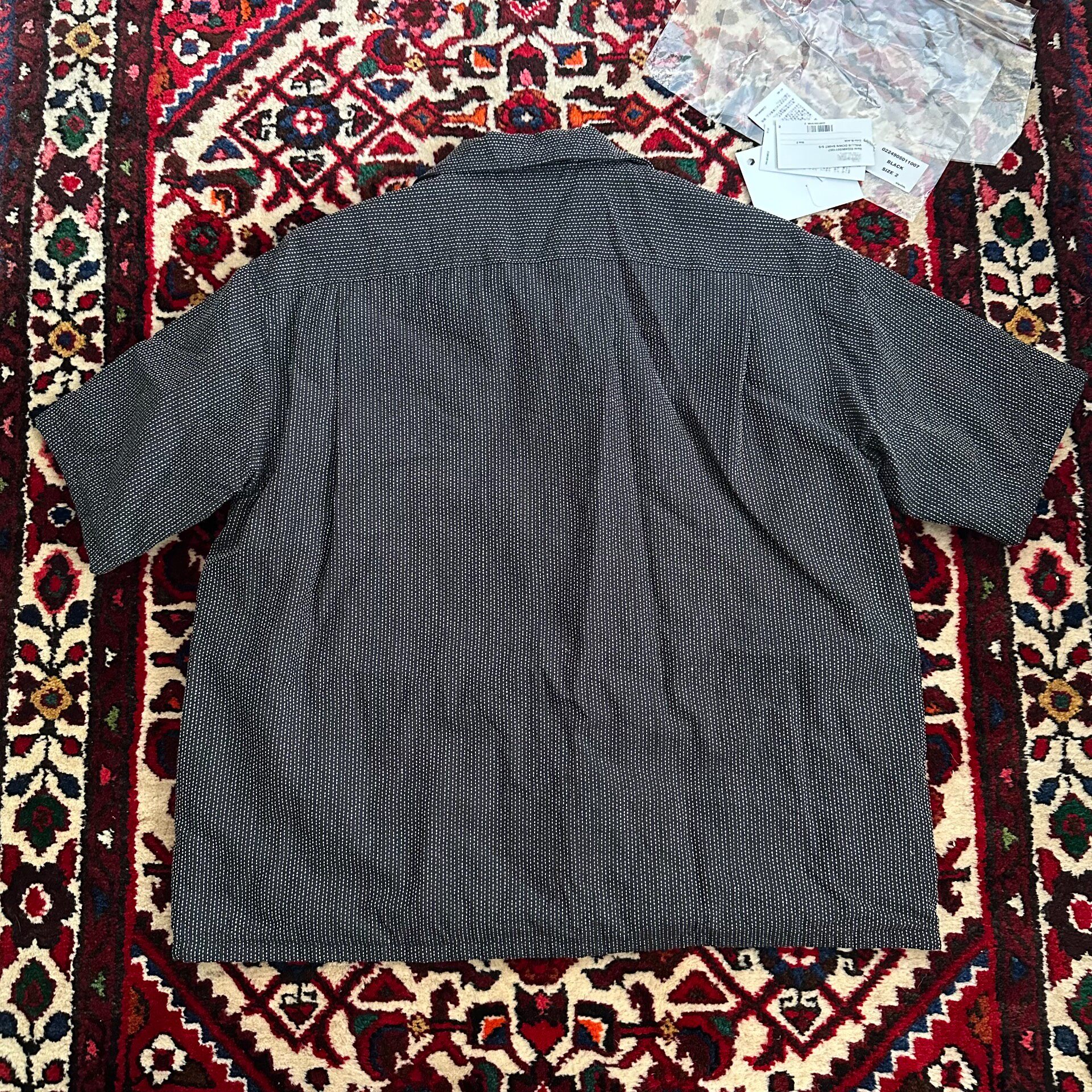 VISVIM 24AW ICT Wallis Down Short Sleeve Shirt — front