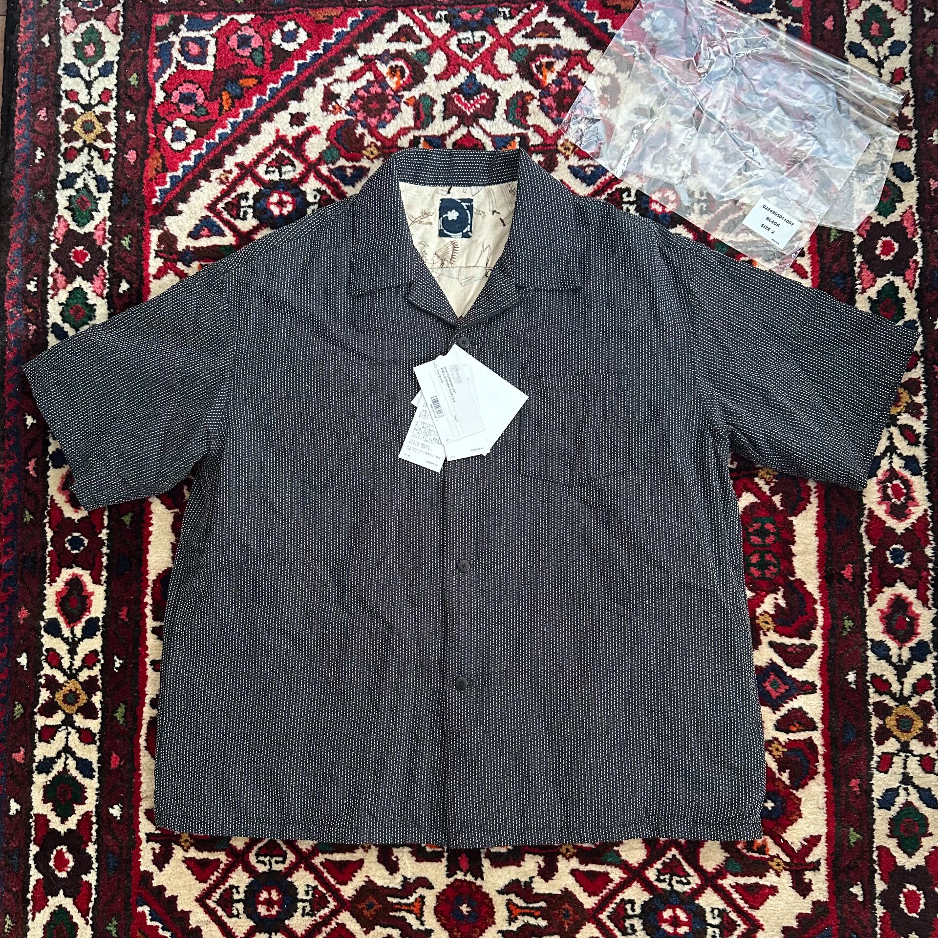 VISVIM 24AW ICT Wallis Down Short Sleeve Shirt