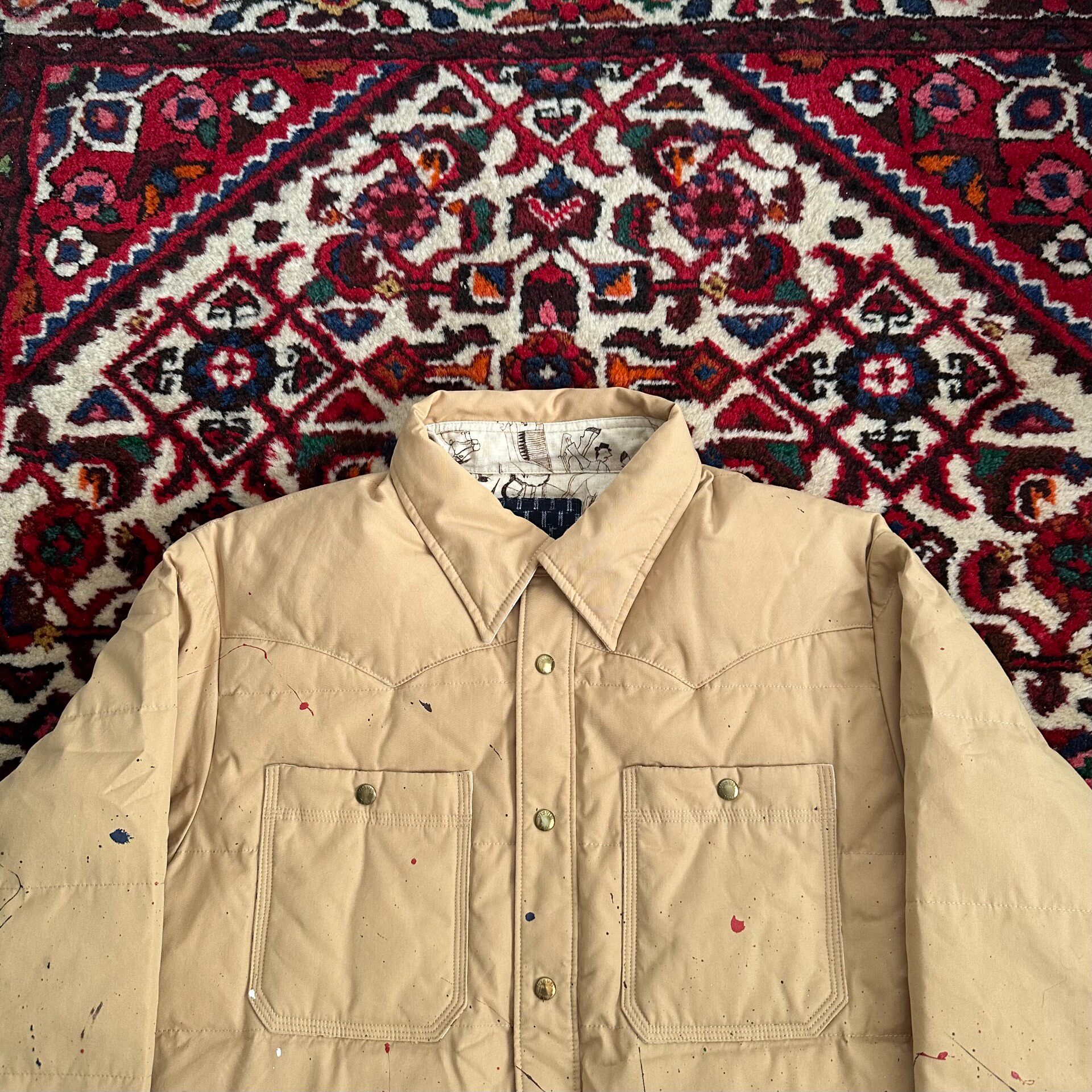 Visvim 20AW ICT Kerchief Jacket — label