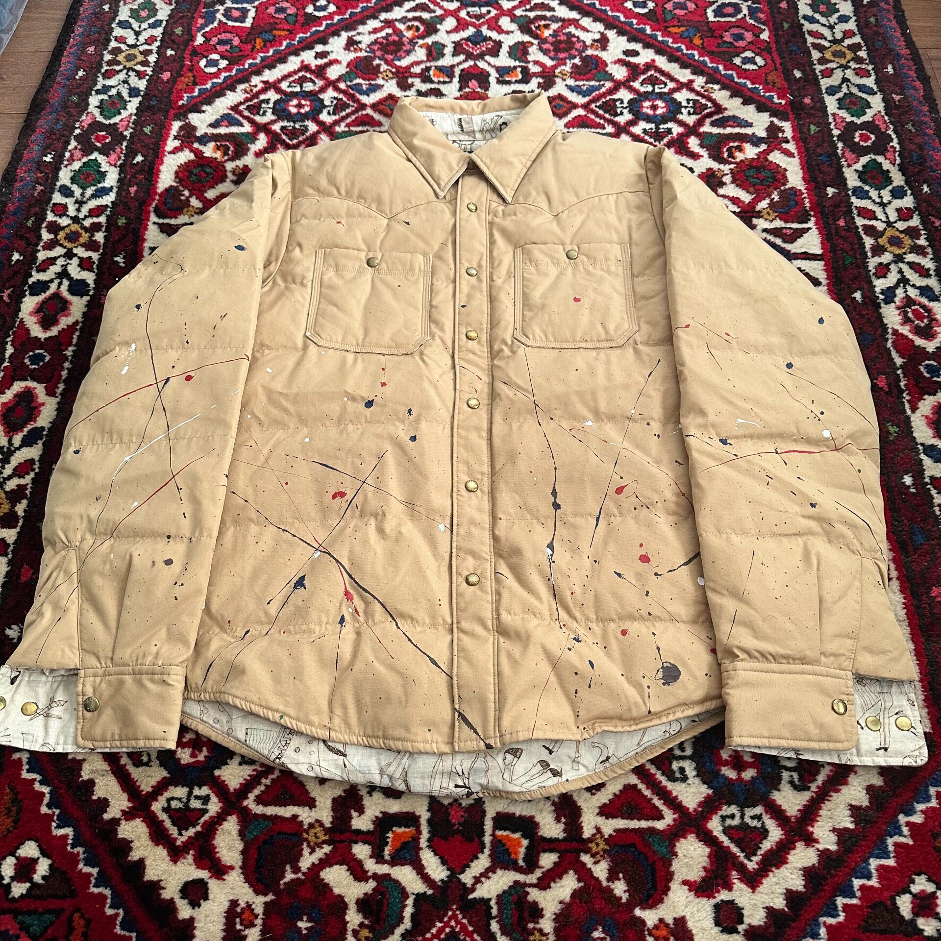 Visvim 20AW ICT Kerchief Jacket — detail