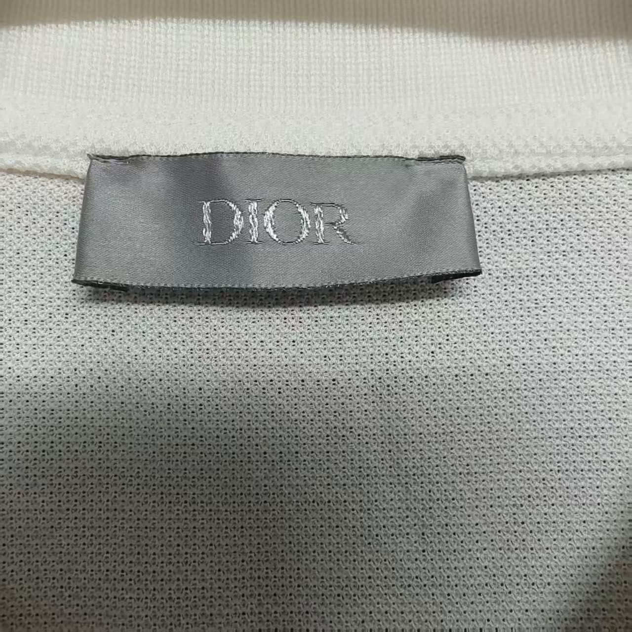 Dior x Kenny Scharf White Polo Shirt — back