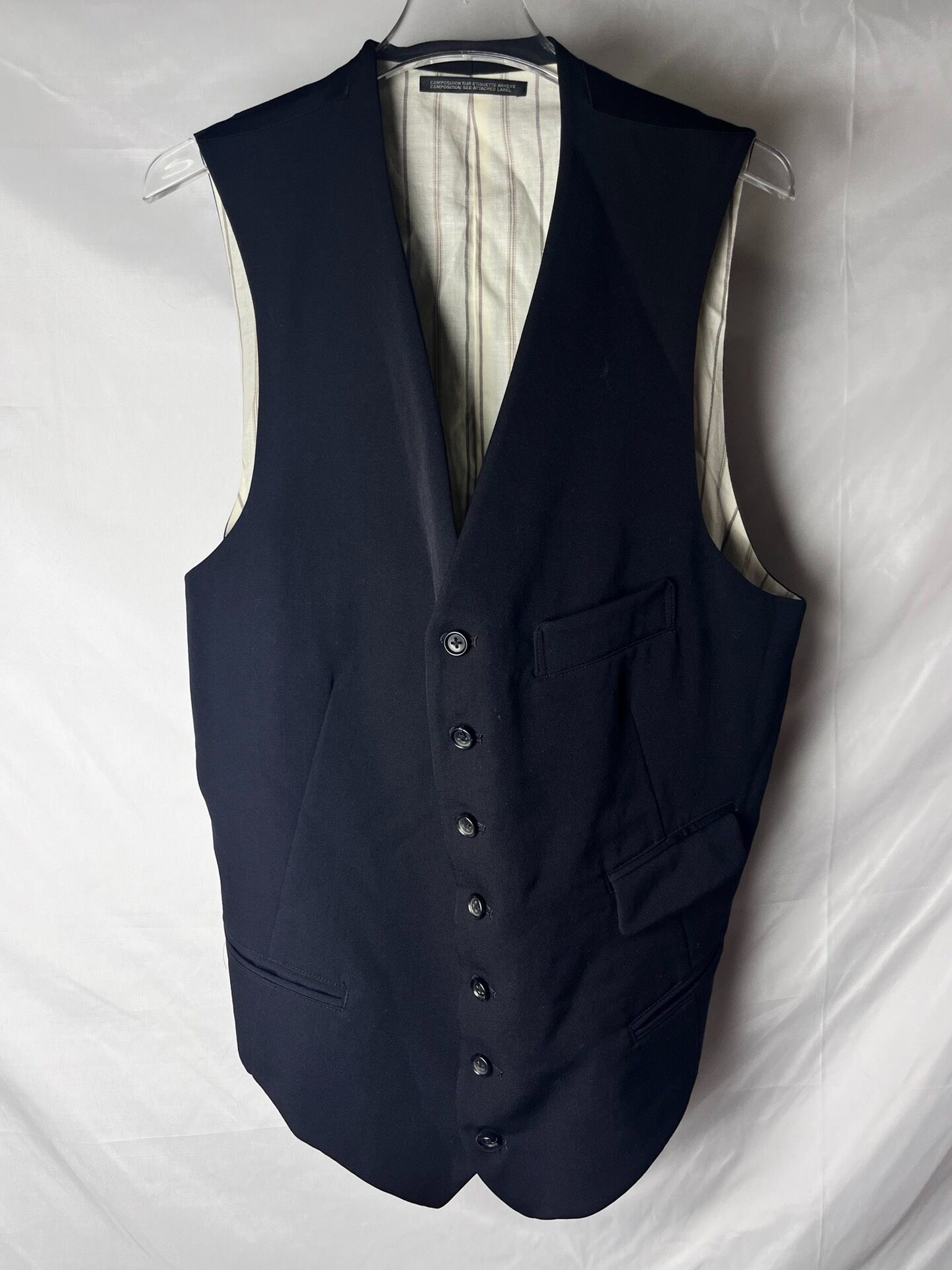 Yohji Yamamoto 20ss 7-button Vest