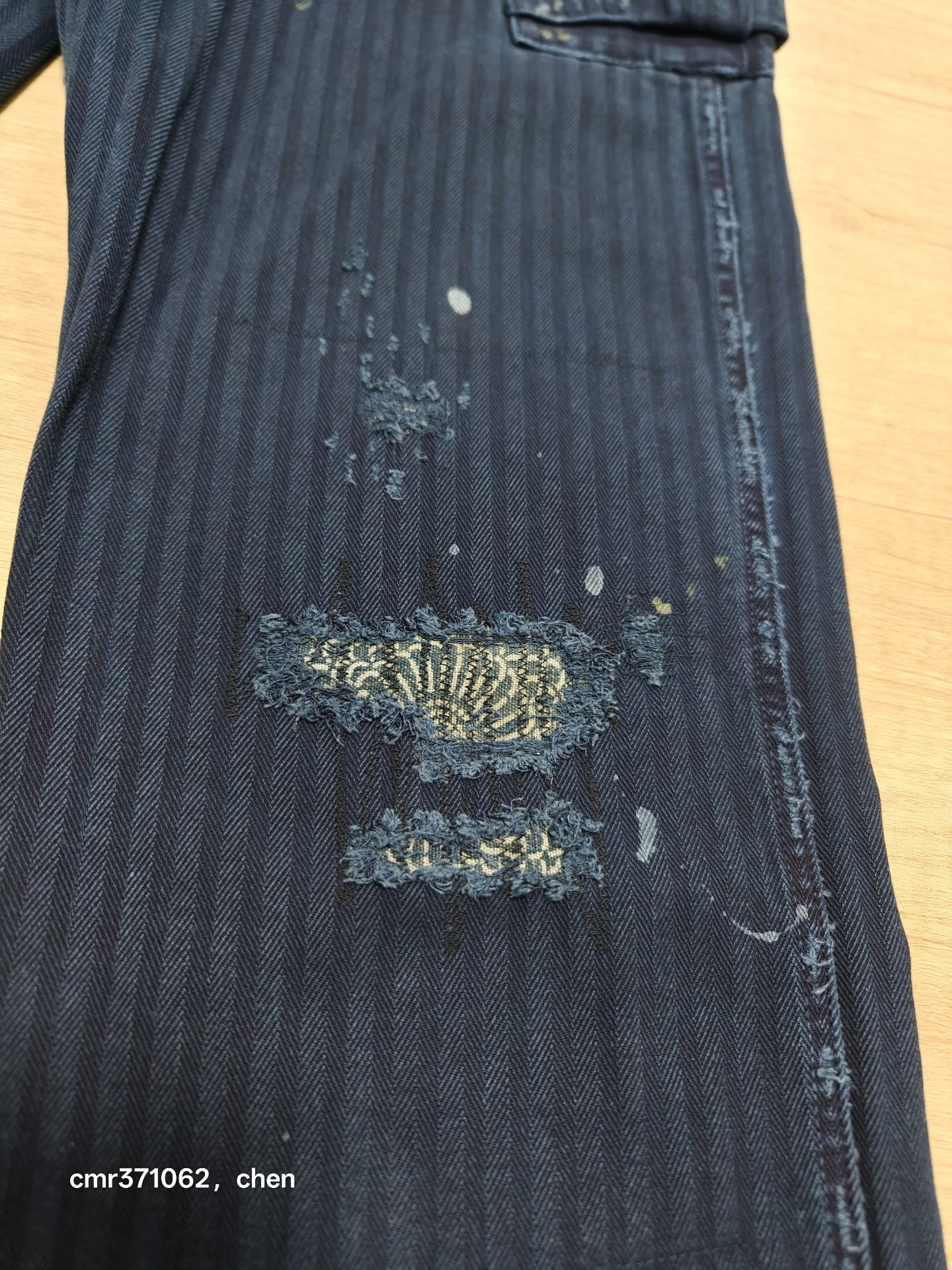 Visvim 19 ICT Veterans Pants — detail