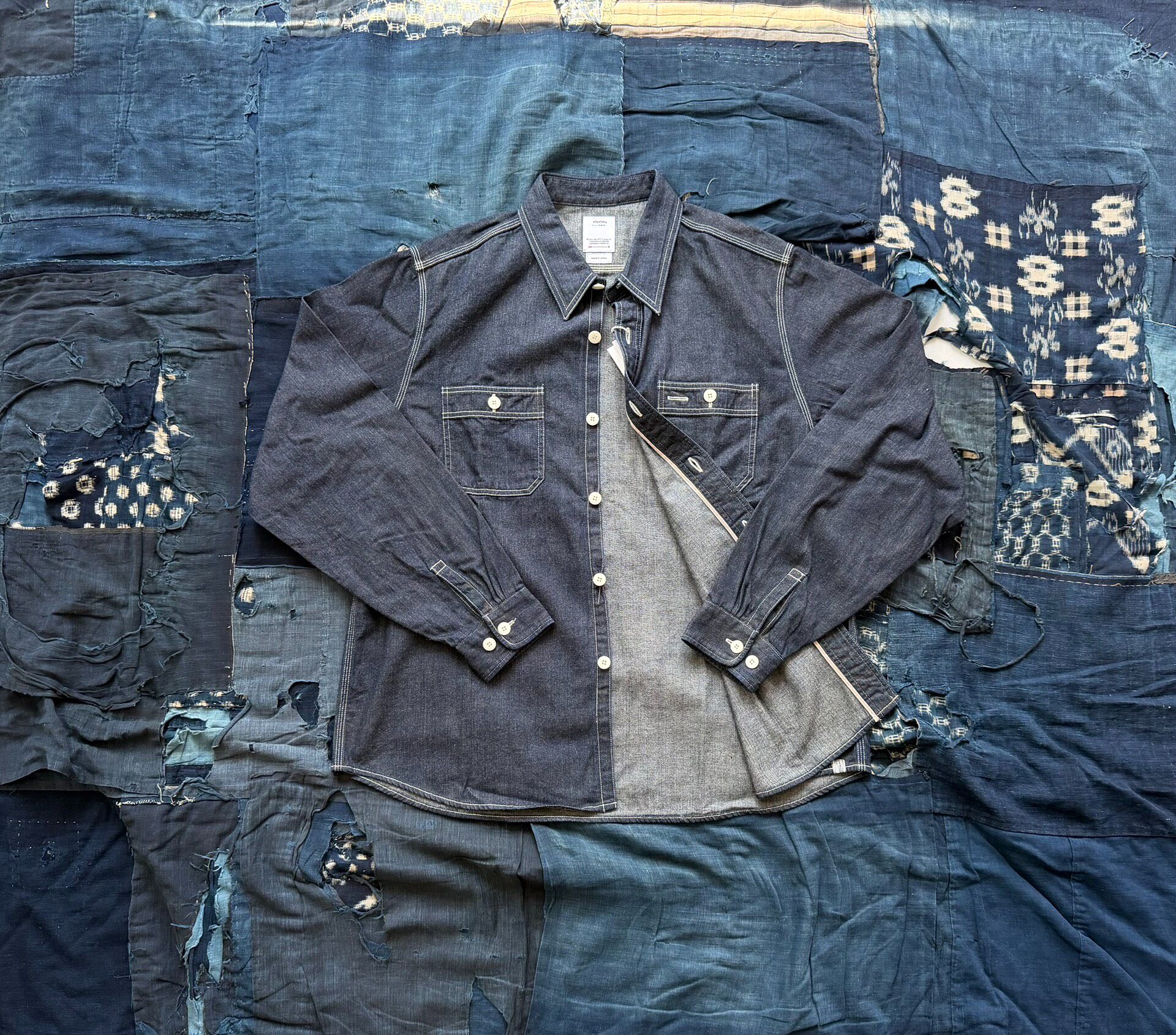 VISVIM 26SS LARRIKAN Long Sleeve Shirt — front