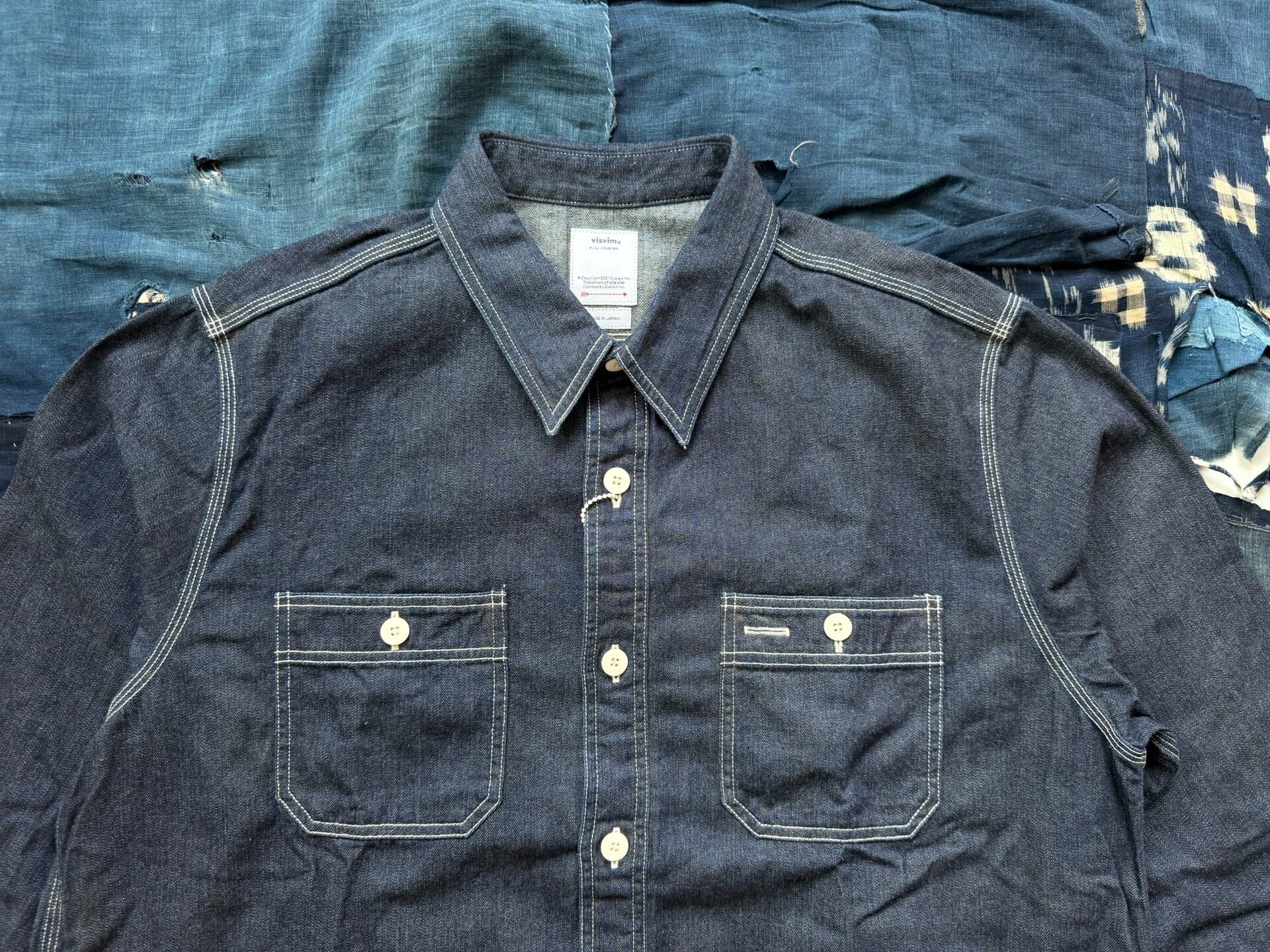 VISVIM 26SS LARRIKAN Long Sleeve Shirt — back