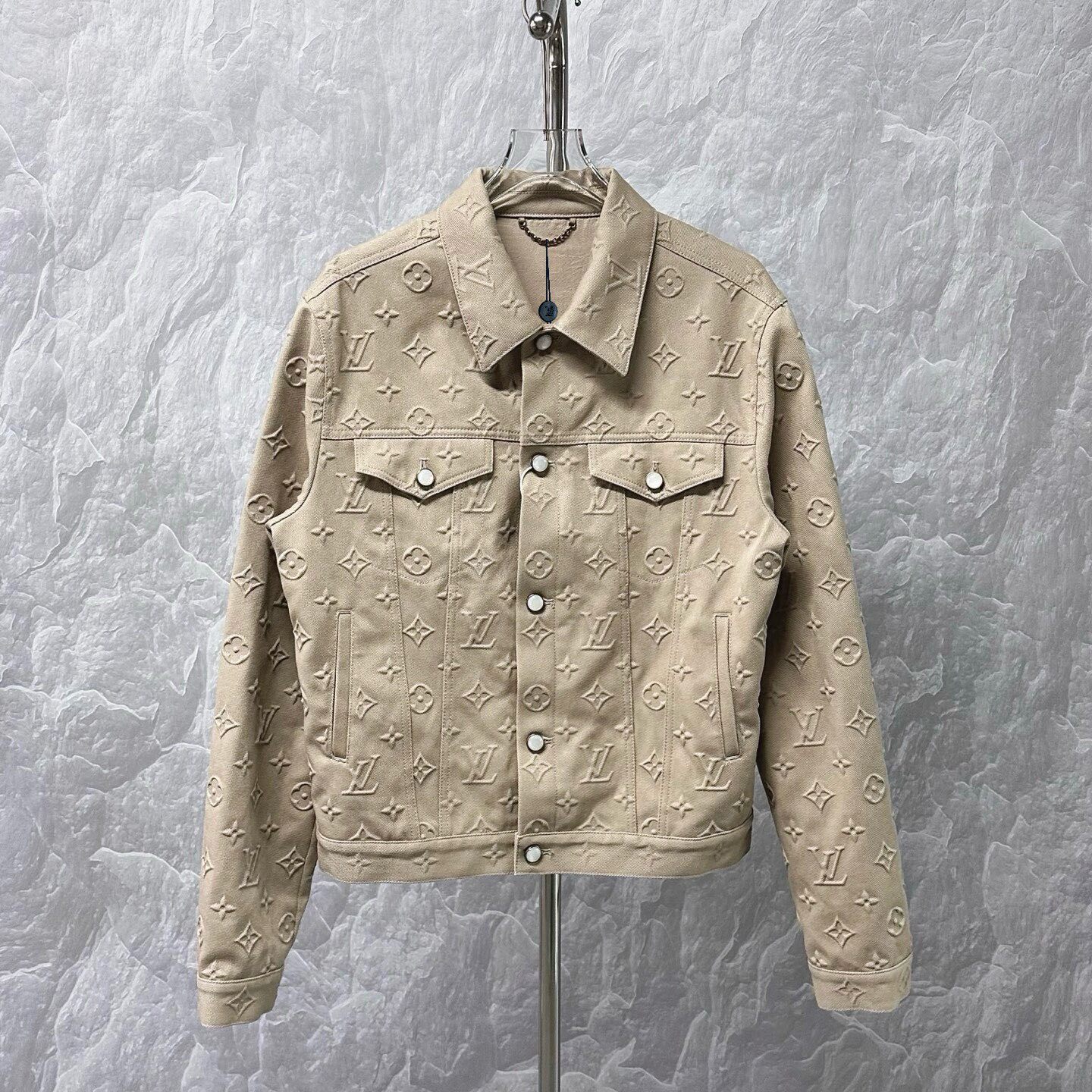 Louis Vuitton SS25 Embossed Denim Jacket