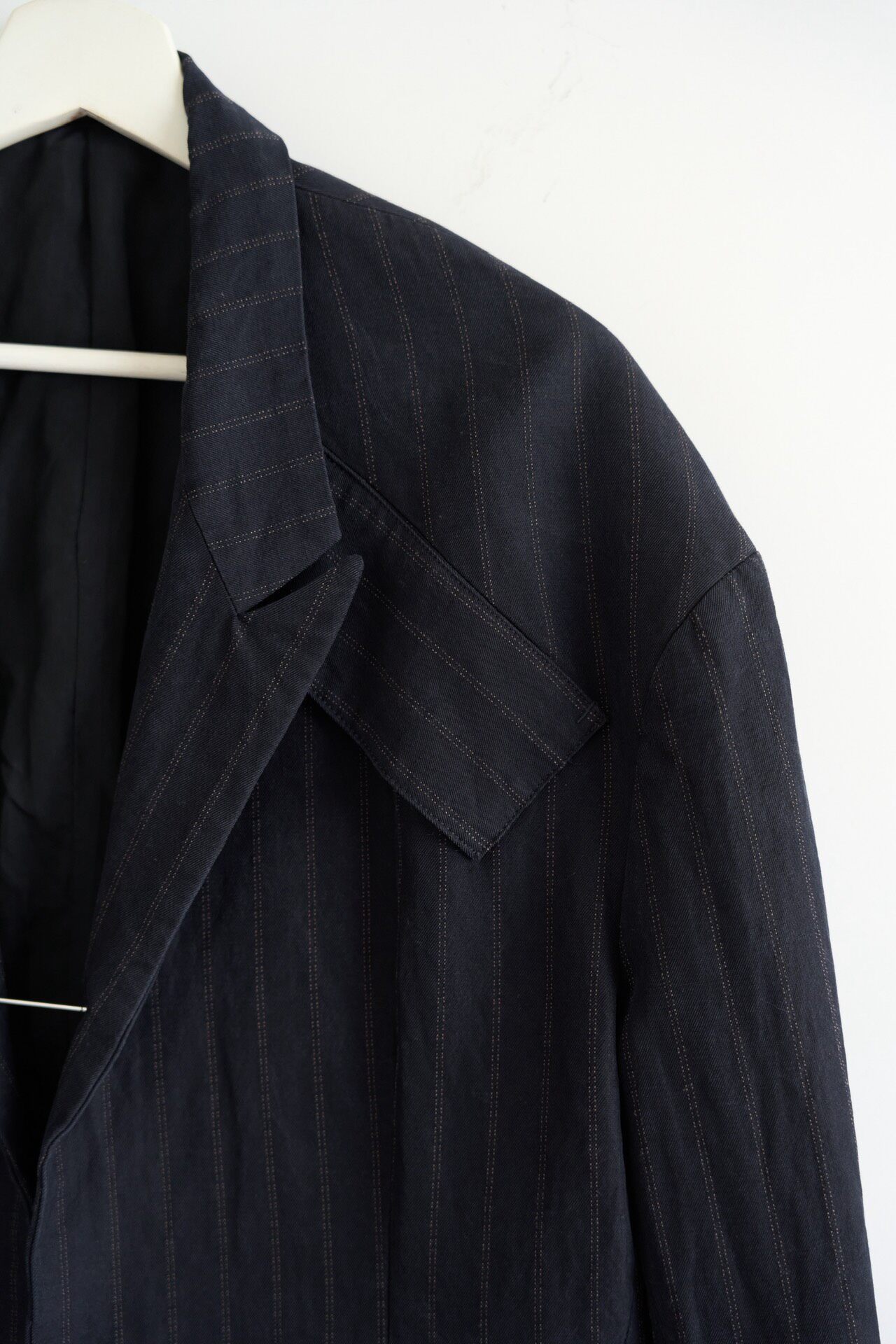 Yohji Yamamoto 06aw Pinstripe Blazer — back