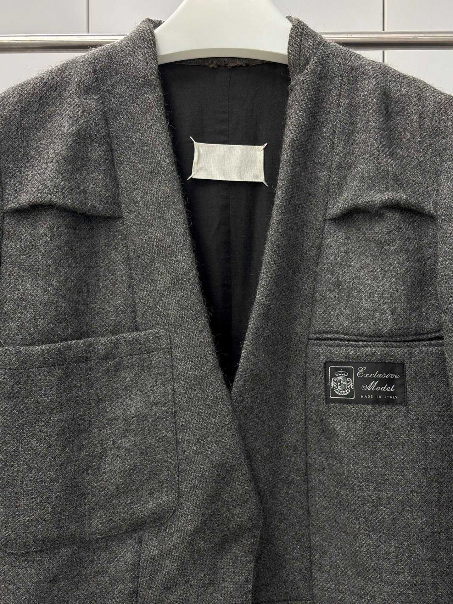 Maison Margiela AW2000 Double Face Blazer — detail