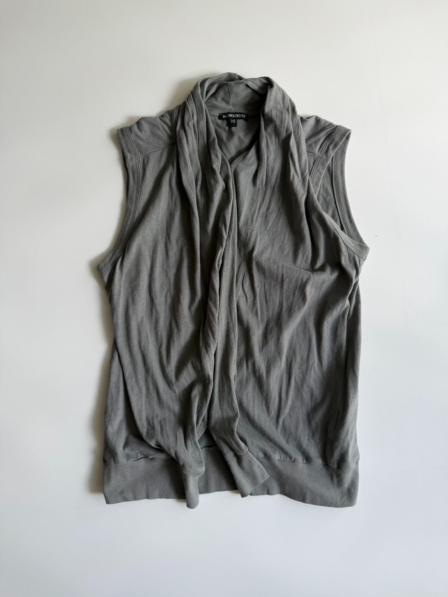 Ann Demeulemeester Sleeveless Cardigan Vest