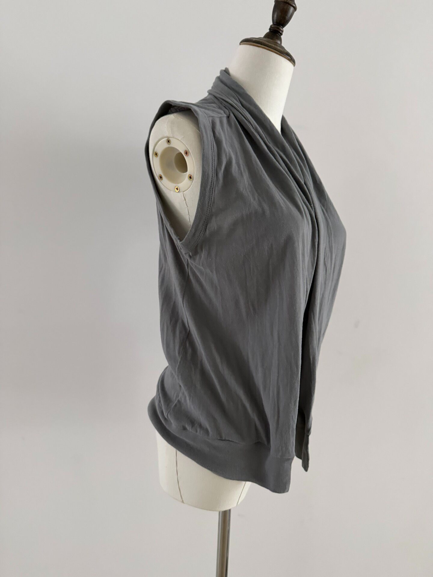 Ann Demeulemeester Sleeveless Cardigan Vest — front
