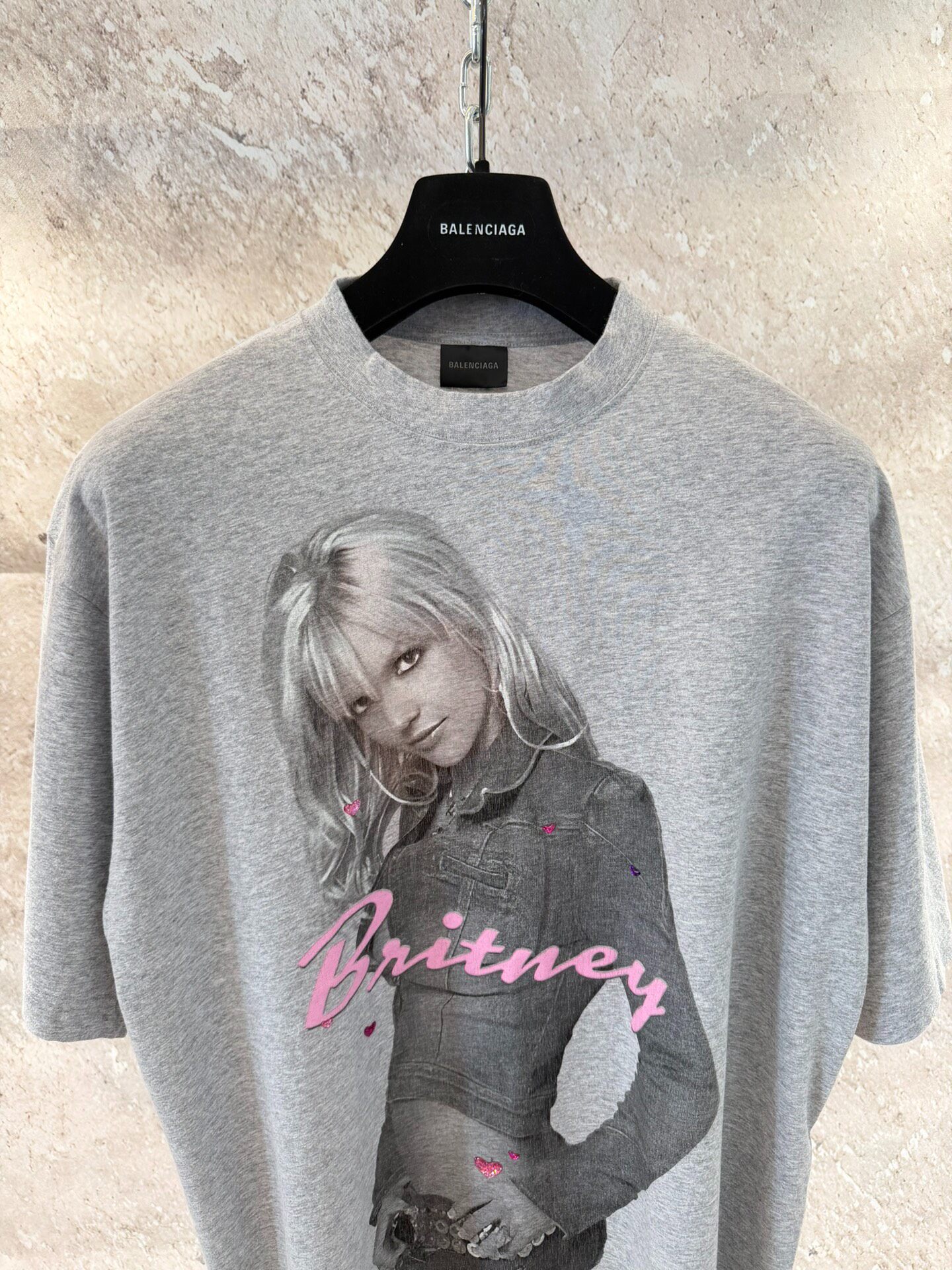 Balenciaga Britney Spears Graphic T-Shirt — front