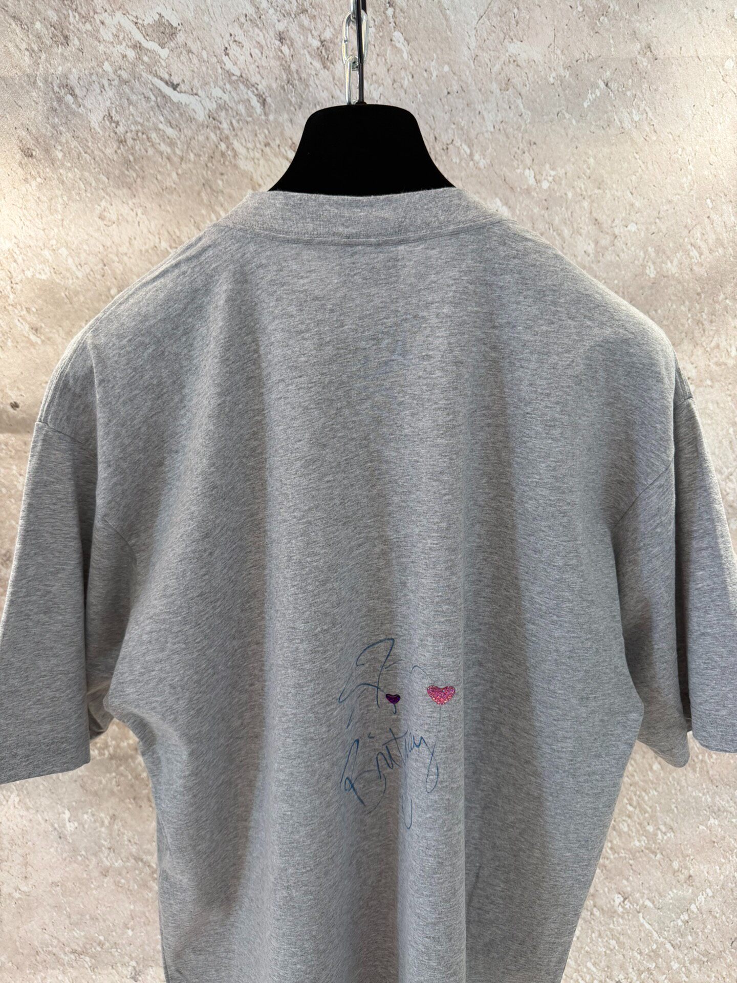 Balenciaga Britney Spears Graphic T-Shirt — back