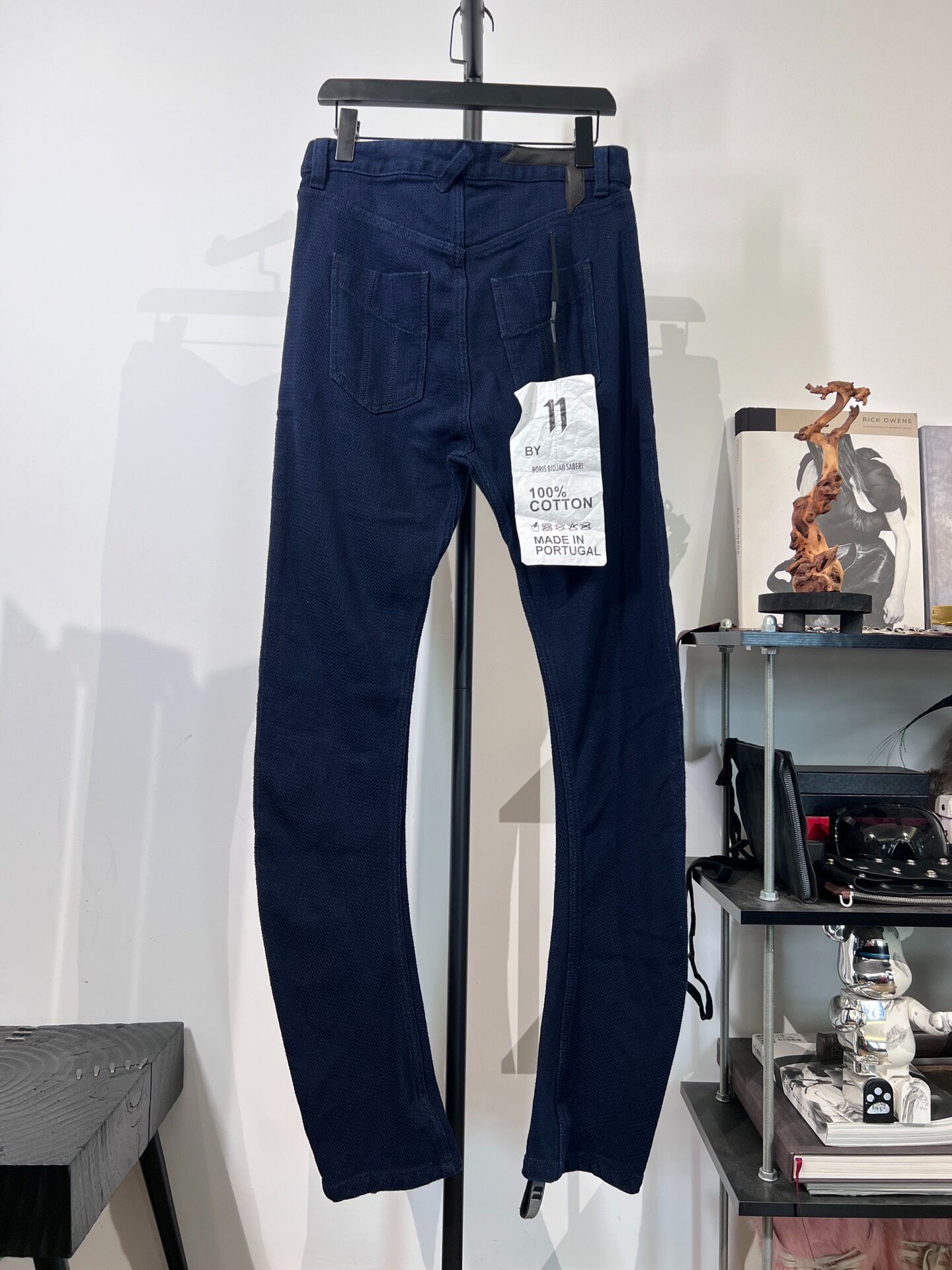 Boris Bidjan Saberi Cotton-Linen Pants — front