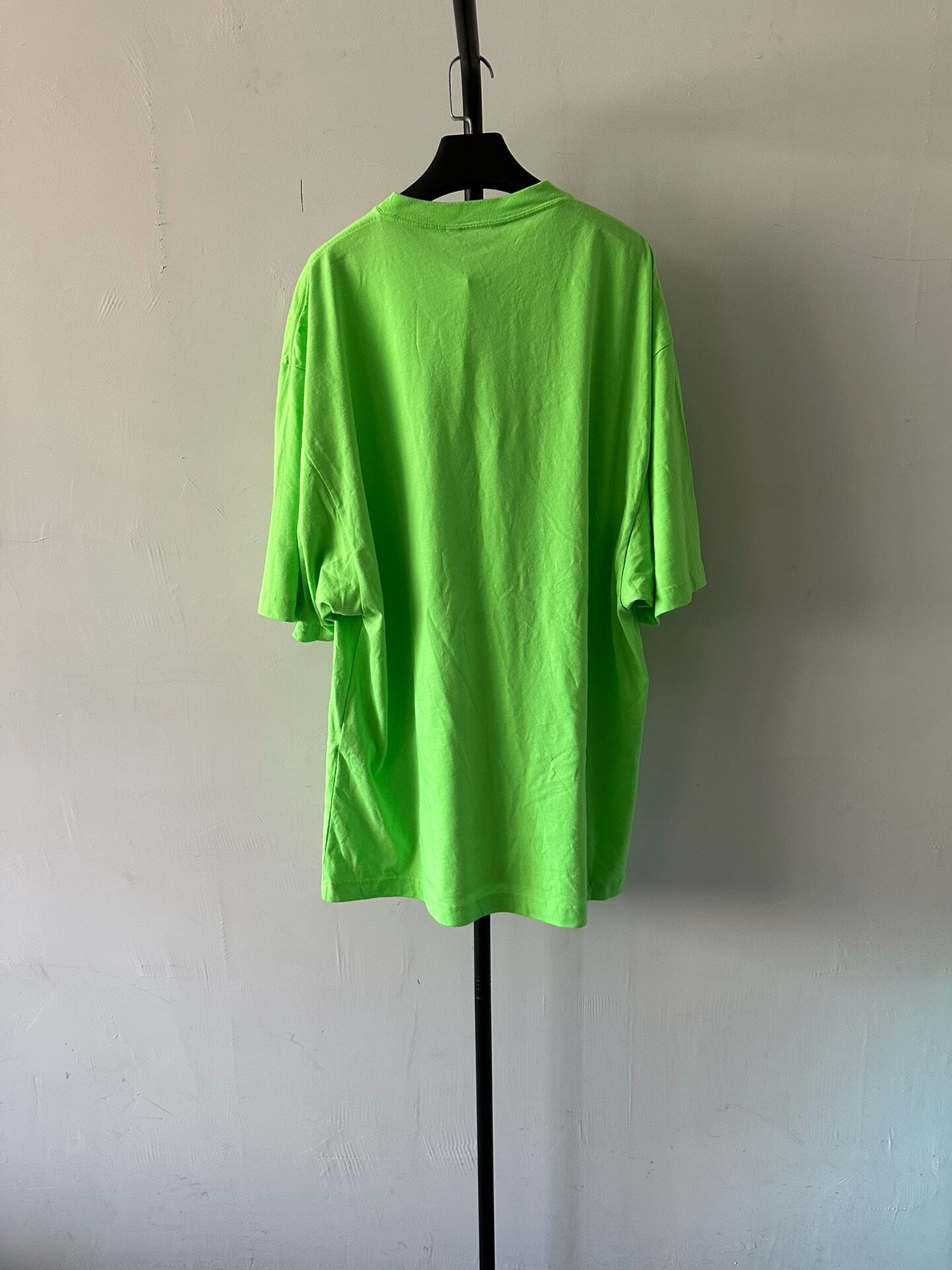 Balenciaga Multi-language Green T-Shirt — front