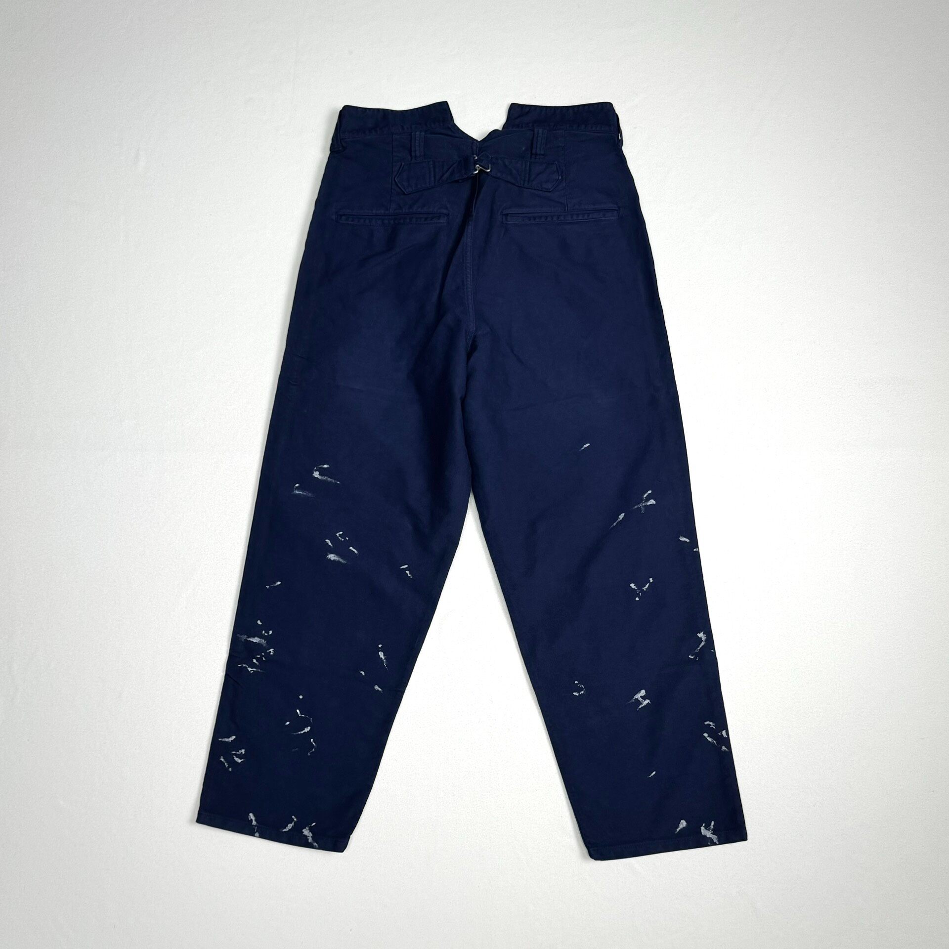 Visvim ICT Tiller Pants Navy — front