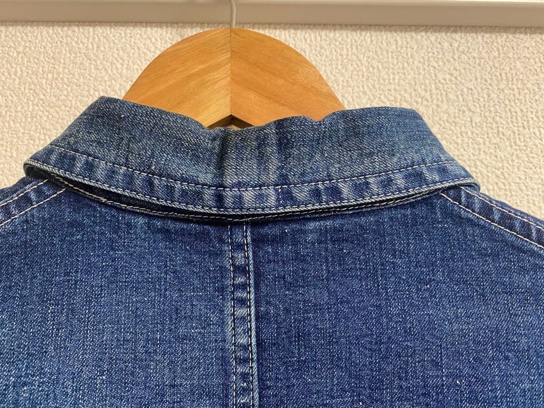 A.Presse 23SS Denim Workwear Jacket — back
