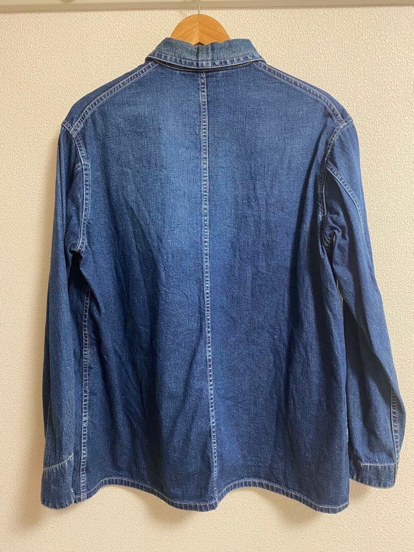 A.Presse 23SS Denim Workwear Jacket — front