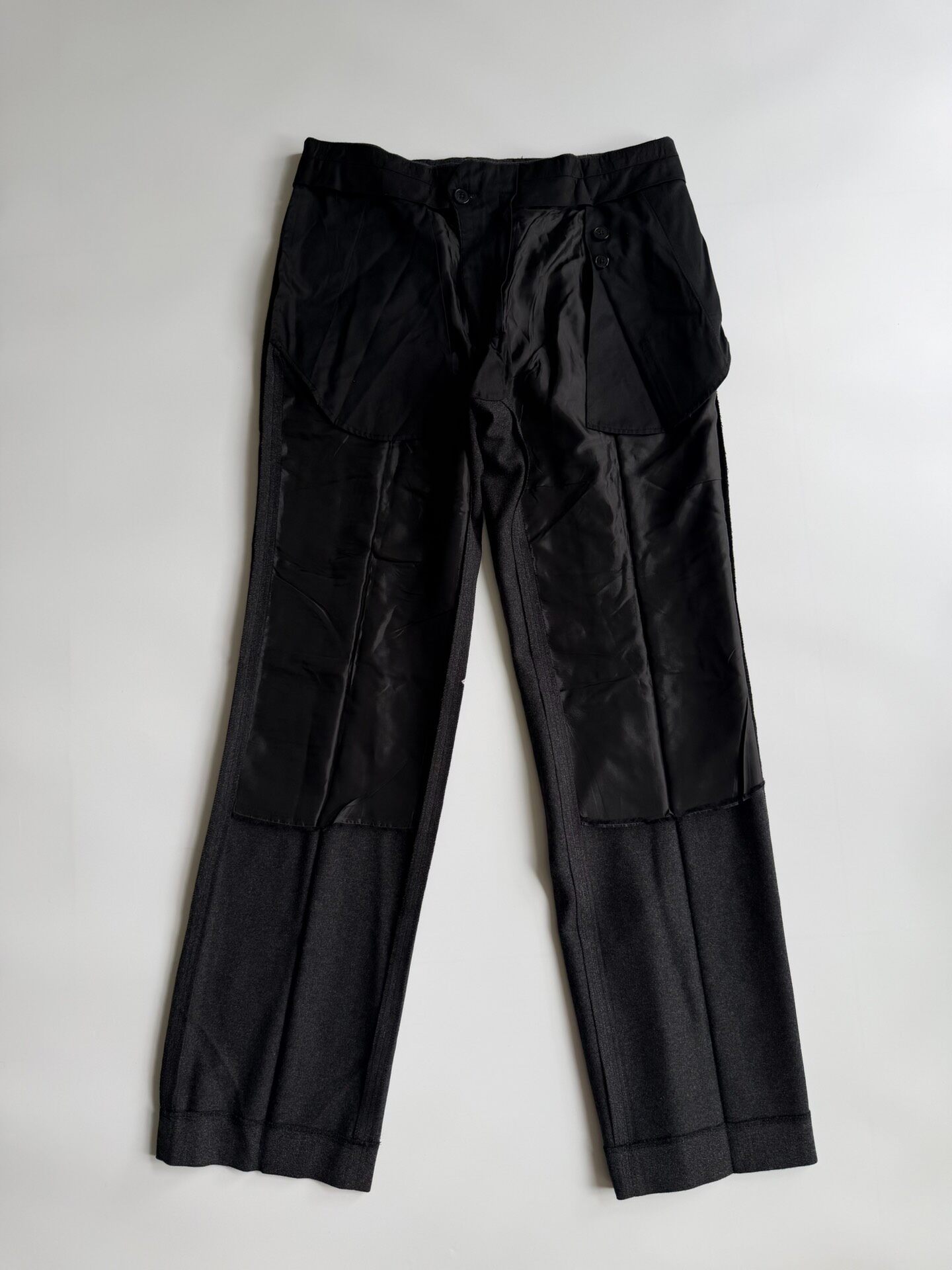 Dries Van Noten Wool Dress Pants — label