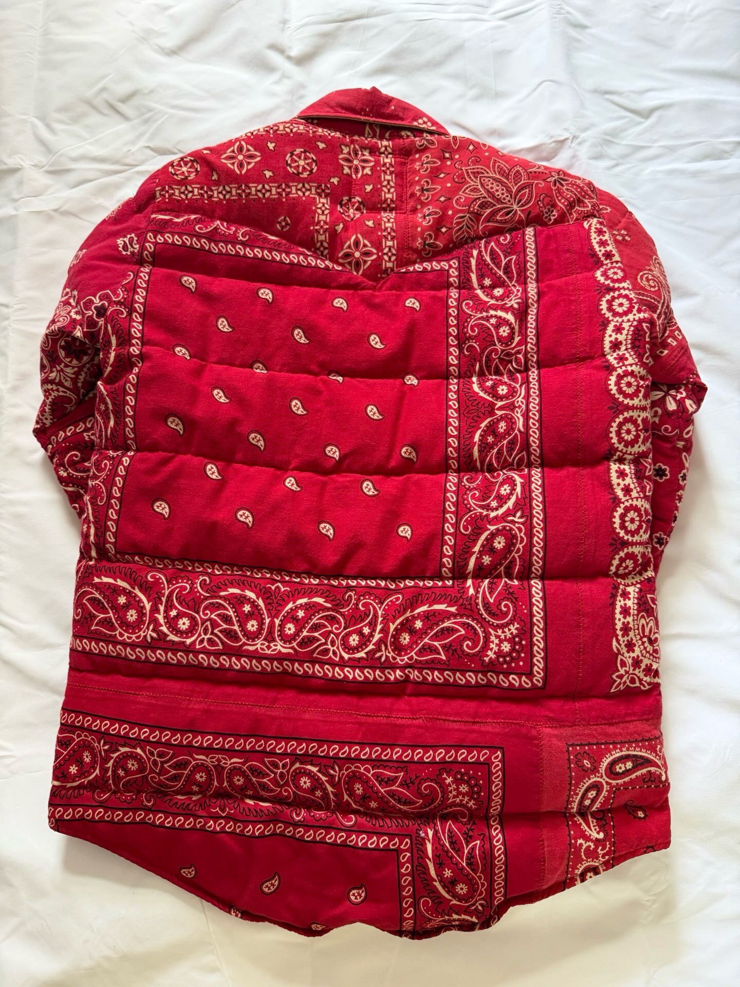 Visvim 18 ICT Paisley Down Jacket — front