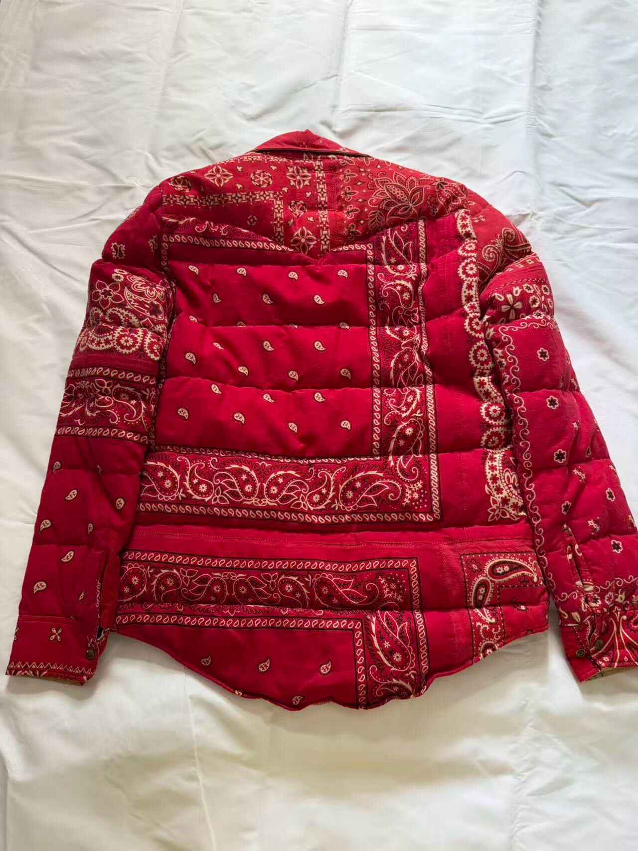 Visvim 18 ICT Paisley Down Jacket — detail