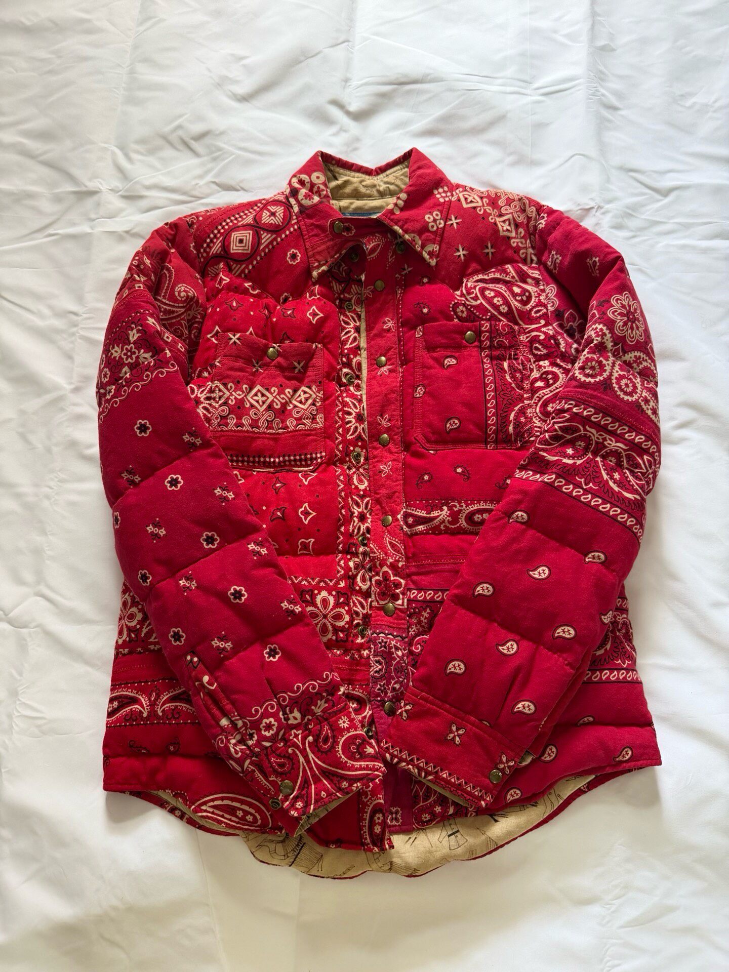 Visvim 18 ICT Paisley Down Jacket