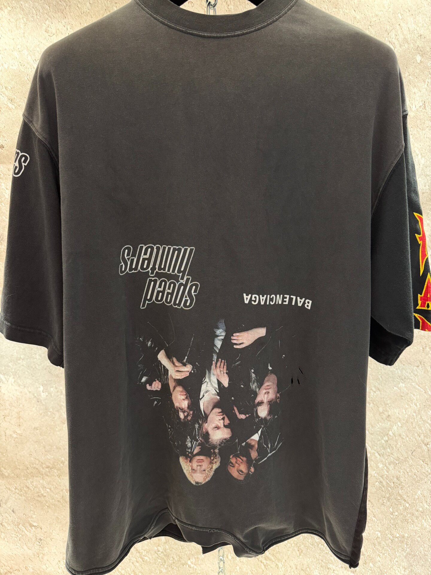 Balenciaga Speedhunters Mirrored Tee — front