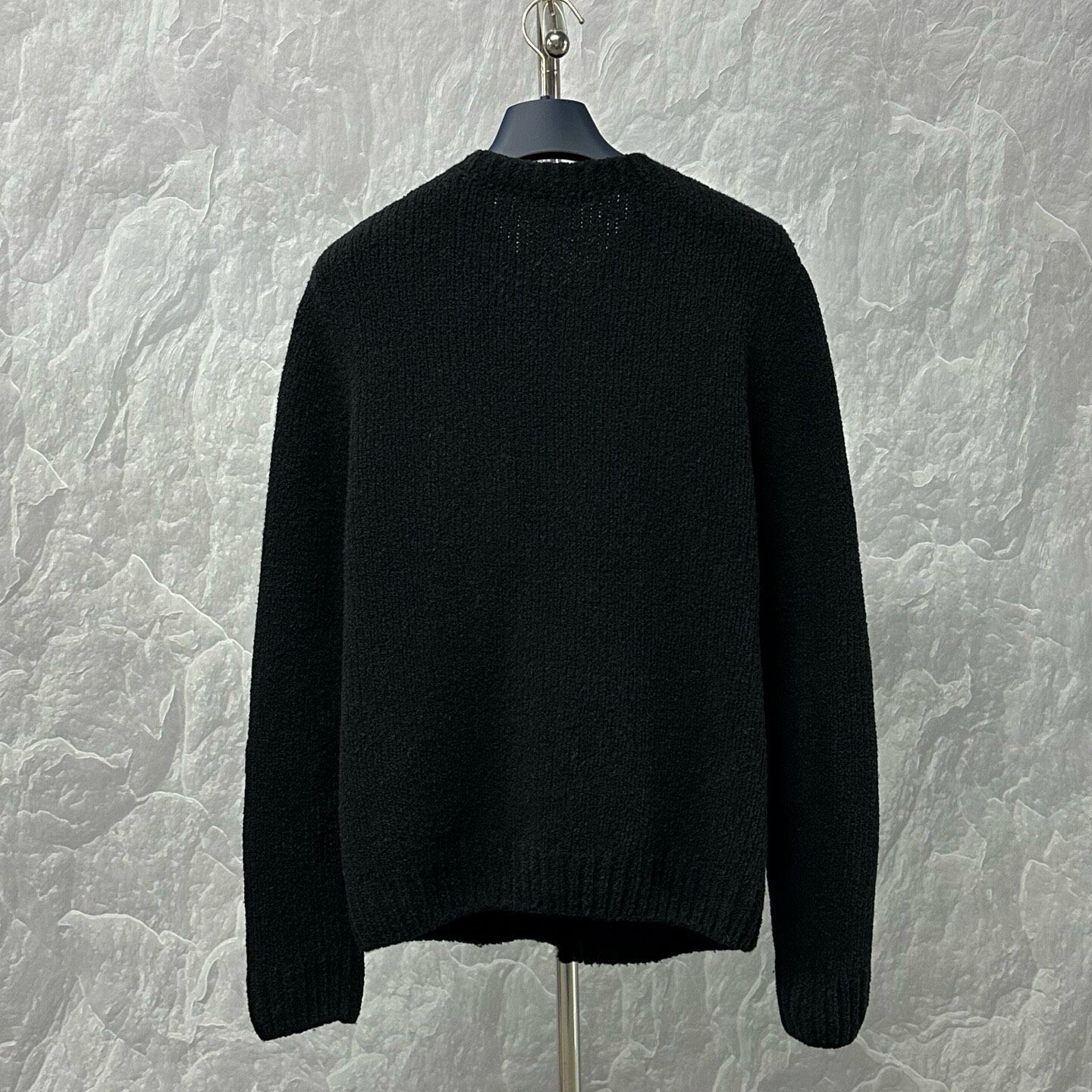 Louis Vuitton SS26 Logo Knit Cardigan — back