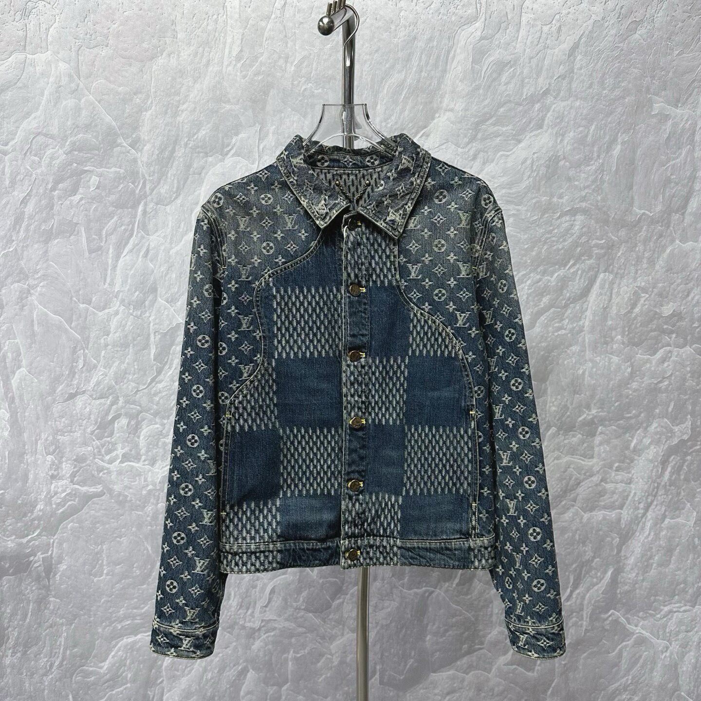 Louis Vuitton x Nigo Denim Jacket — front