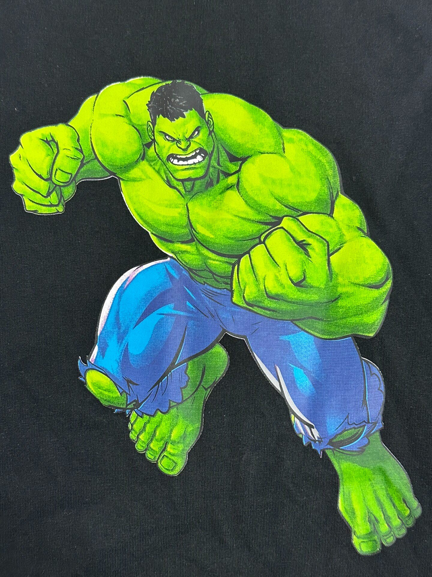 Balenciaga x Hulk Black T-Shirt — detail