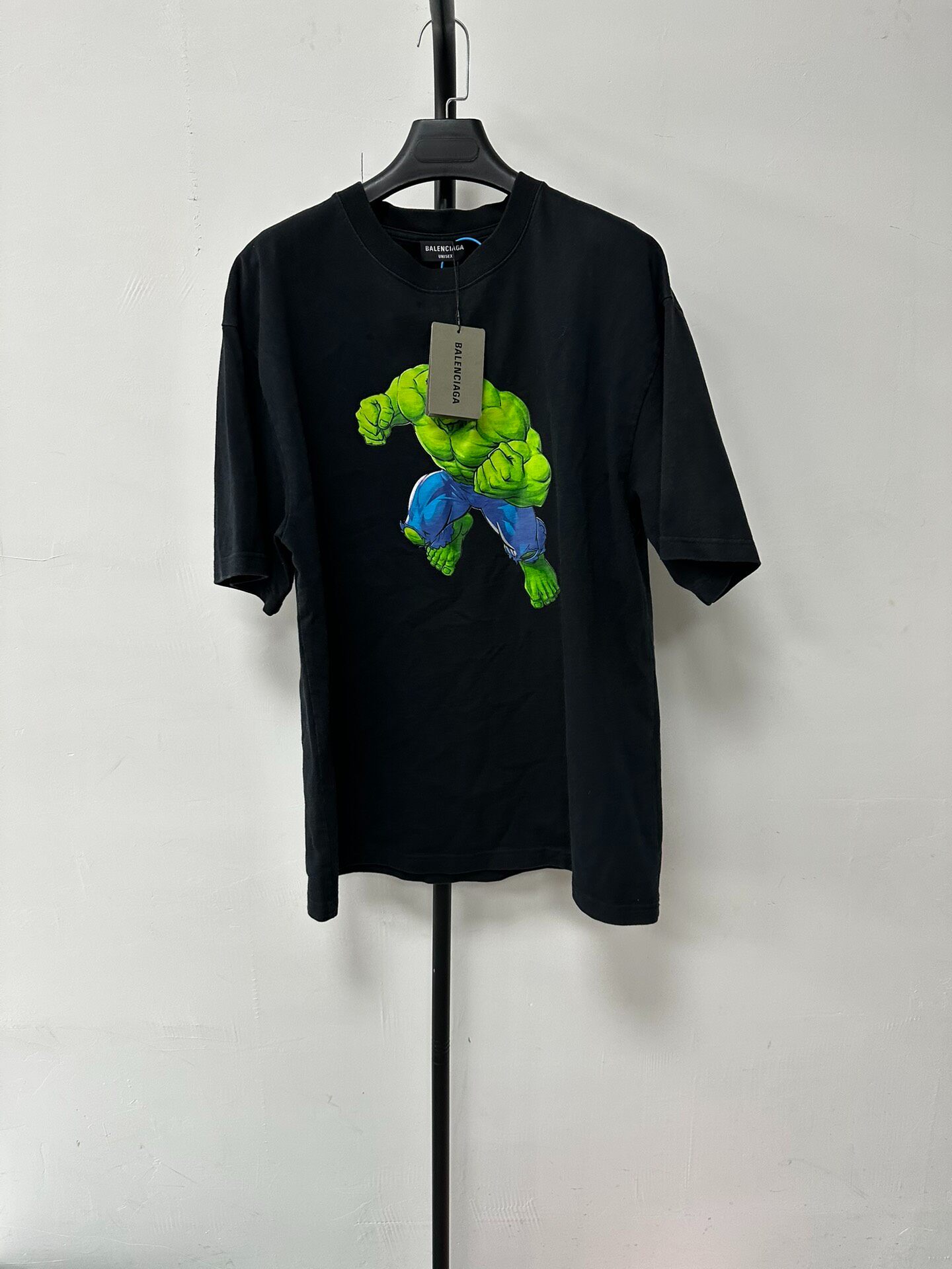 Balenciaga x Hulk Black T-Shirt