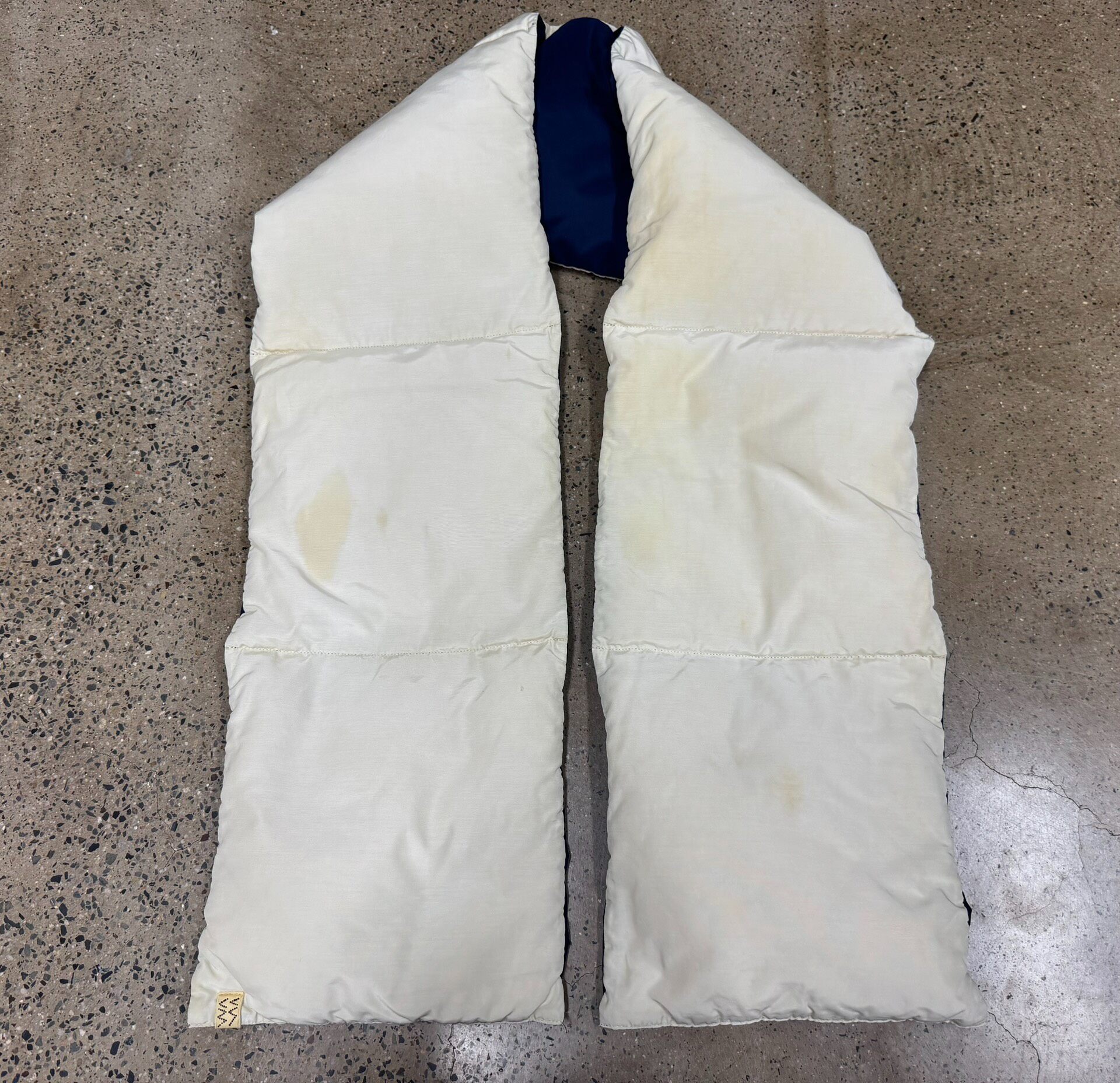 Visvim Overdyed Down Muffler — back