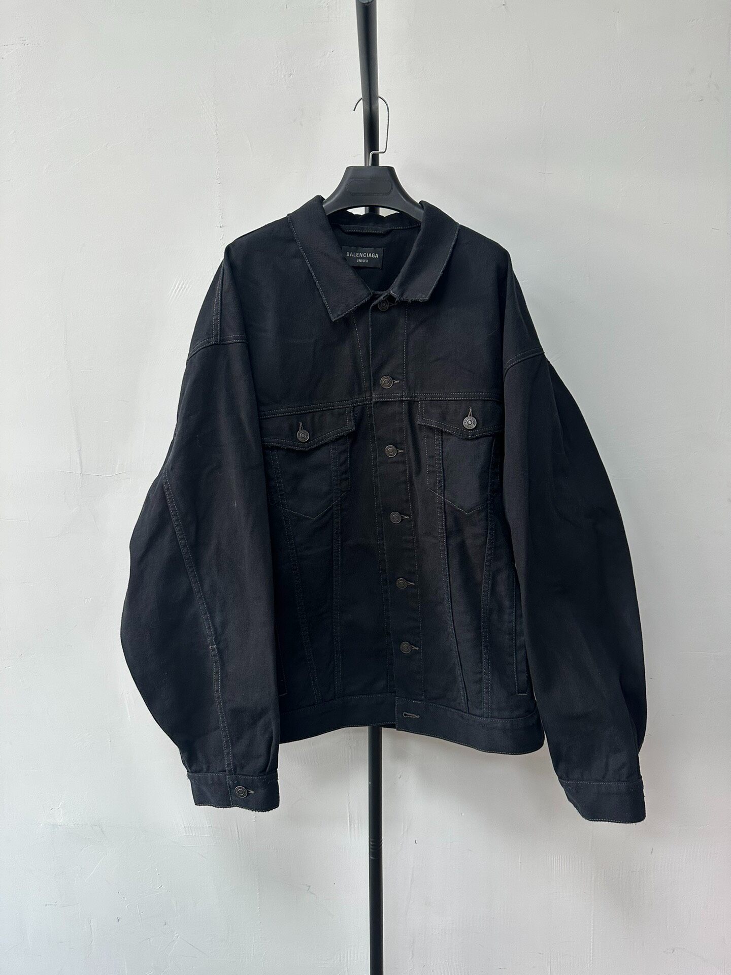 Balenciaga Men's Black Jacket — front