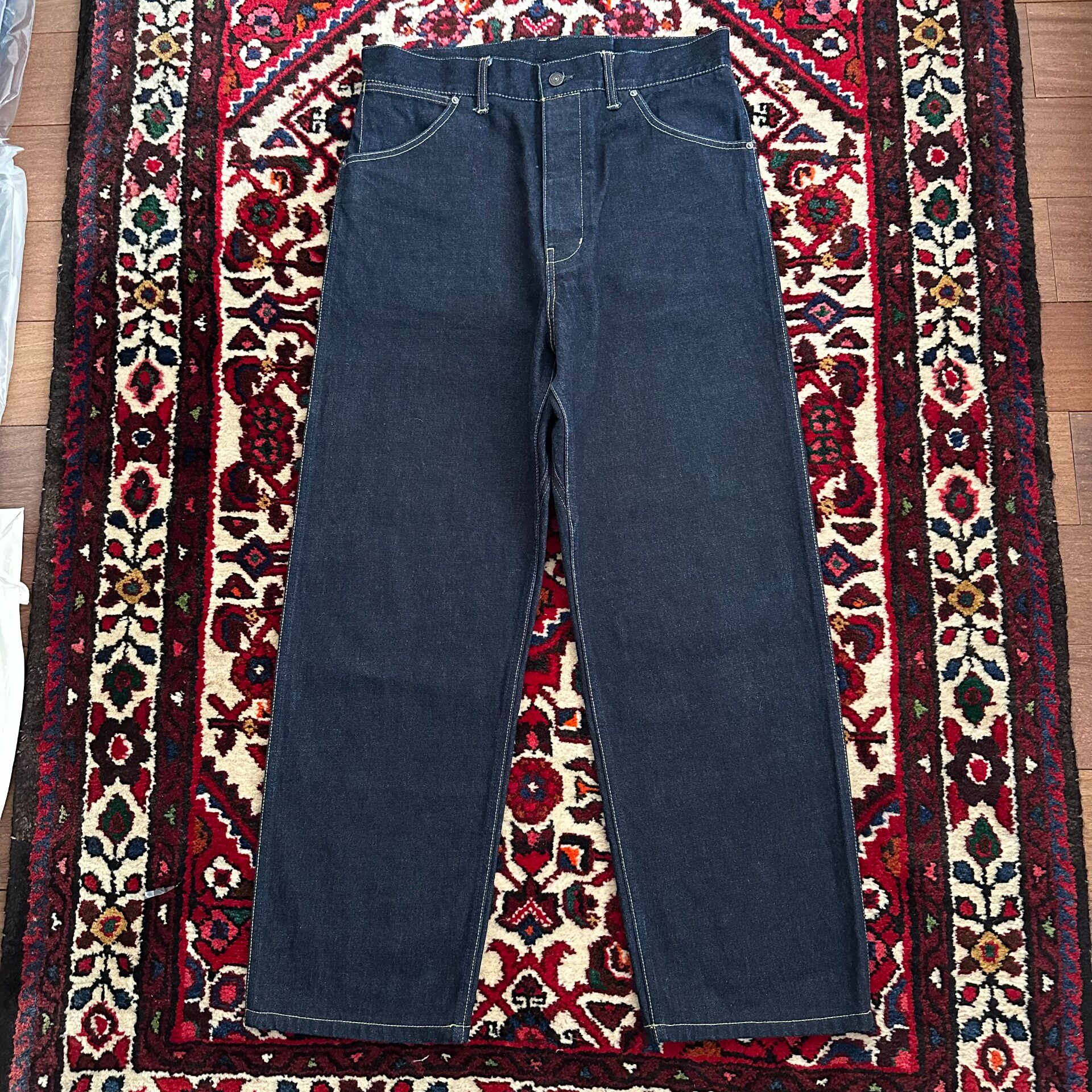 Visvim 18SS Raw Denim Hakama Jeans