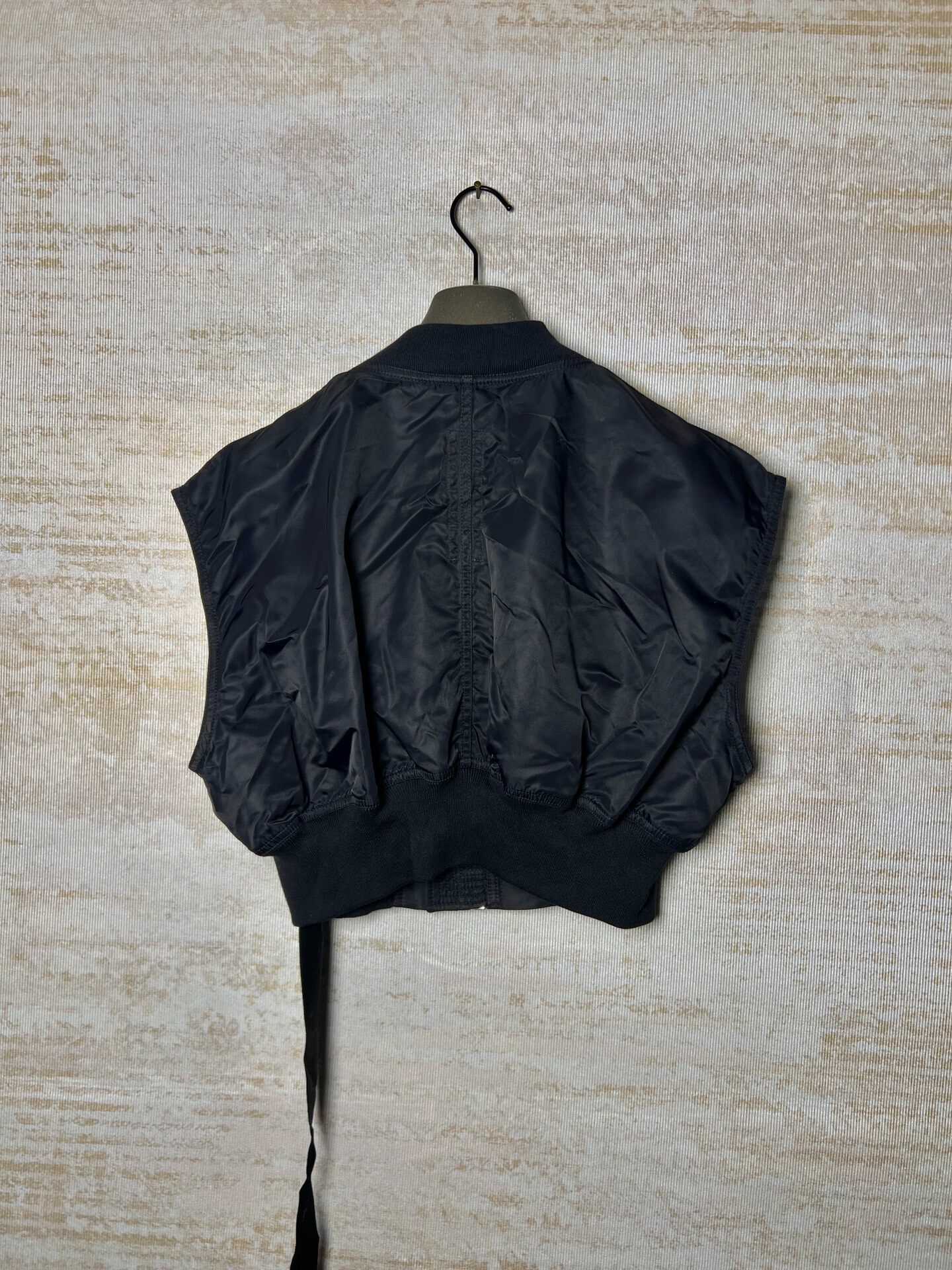 Rick Owens DRKSHDW LIDO Satin Jacket — back
