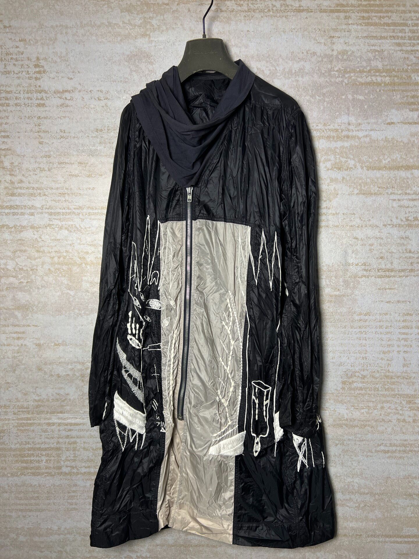 Rick Owens 15ss Showpiece Embroidered Windbreaker